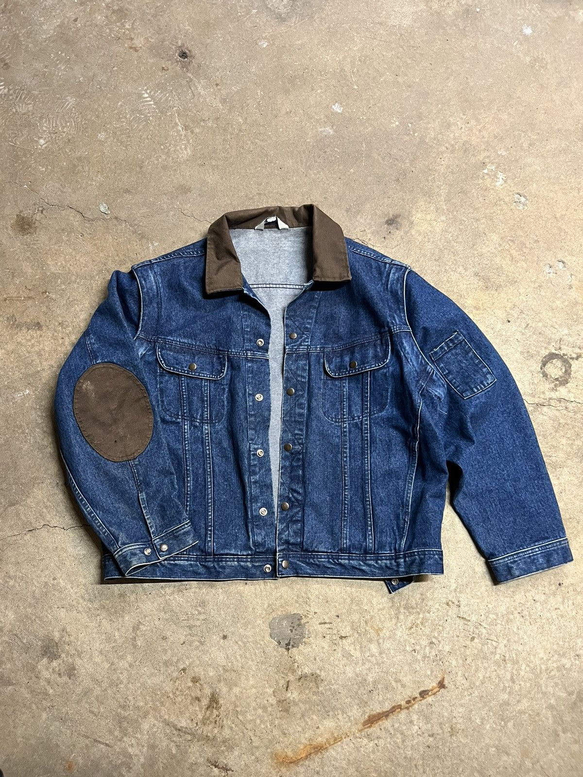 Vintage Vintage Mark's Denim Jacket Size US XL / EU 56 / 4 - 1 Thumbnail