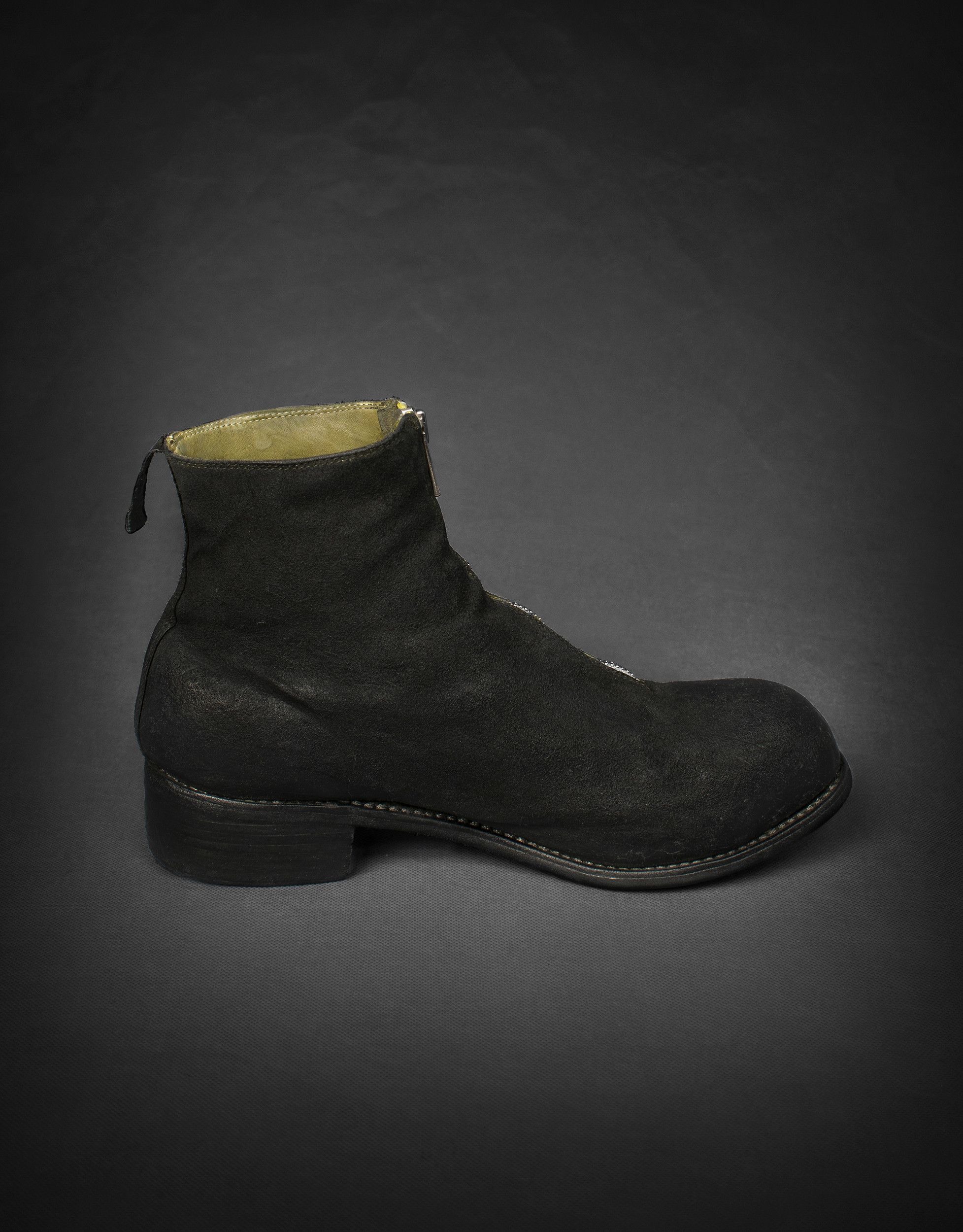Guidi PL1 REVERSIBLE HORSE LEATHER ZIP BOOTS Size US 10.5 / EU 43-44 - 2 Thumbnail