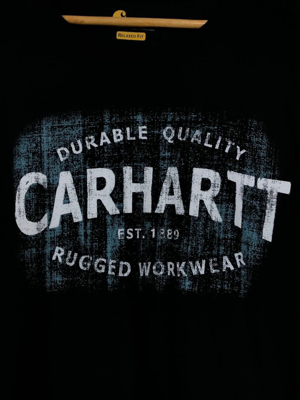 Carhartt Carhartt vintage streetwear center logo sweatshirt Size US L / EU 52-54 / 3 - 3 Thumbnail