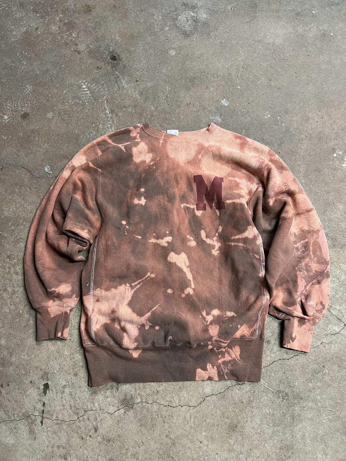 Champion × Vintage Vintage 90's Champion Massachussetts Reverse Weave Crewneck Size US XL / EU 56 / 4 - 4 Thumbnail