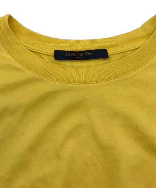 Louis Vuitton LOUIS VUITTON circle logo embroidery T-shirt yellow size: S |  Grailed