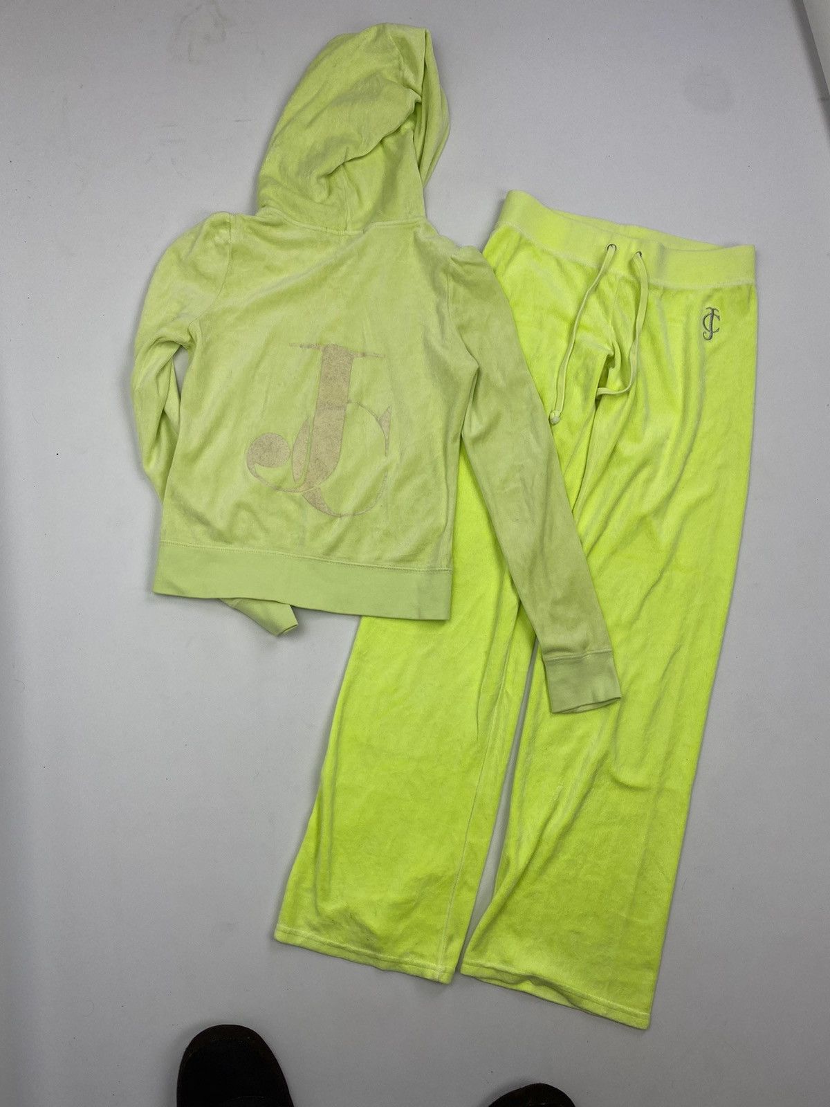 Juicy Couture × Vintage VINTAGE JUICY COUTURE VELOUR TRACKSUIT Size XS / US 0-2 / IT 36-38 - 3 Thumbnail