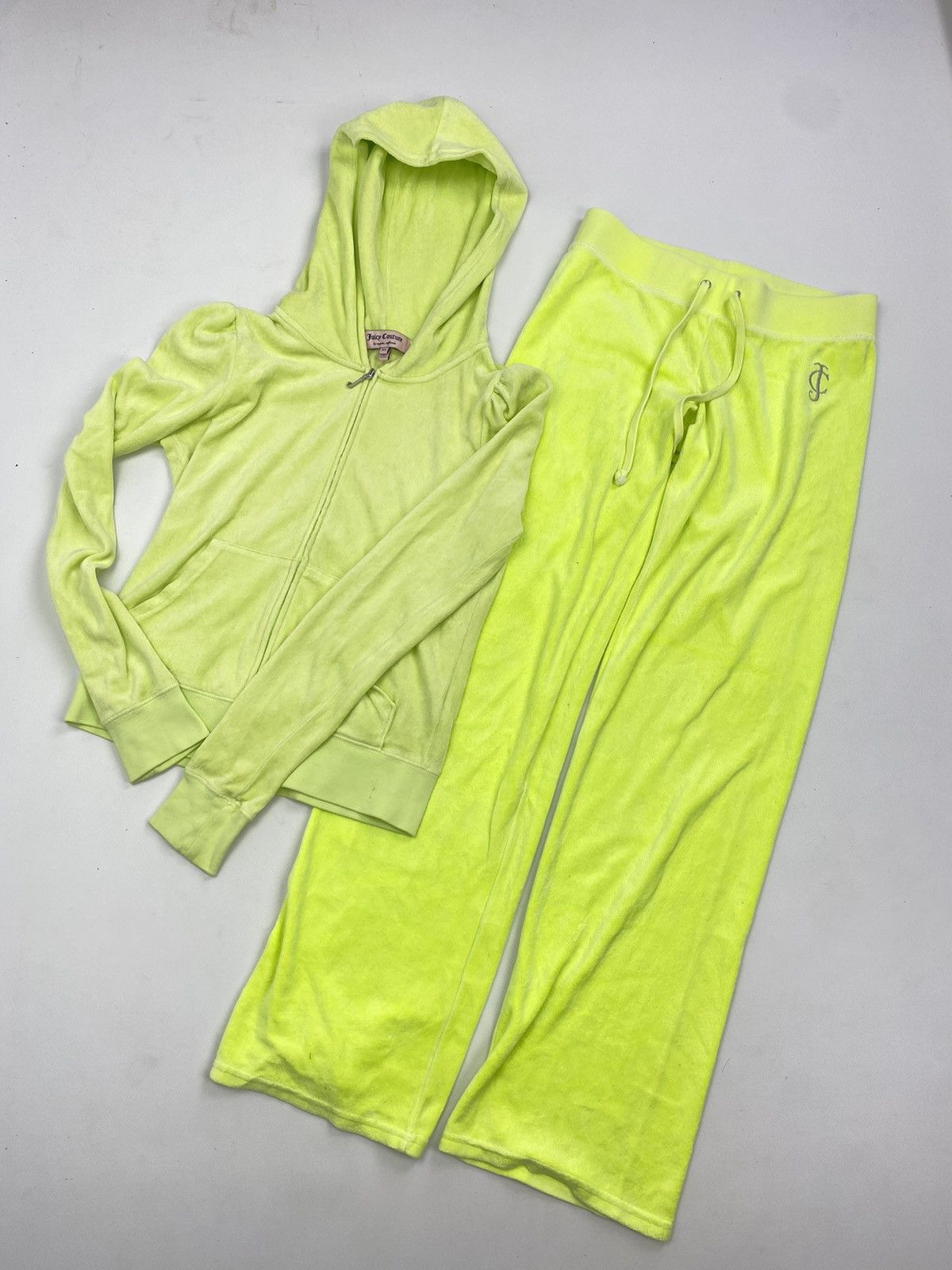 Juicy Couture × Vintage VINTAGE JUICY COUTURE VELOUR TRACKSUIT Size XS / US 0-2 / IT 36-38 - 1 Thumbnail