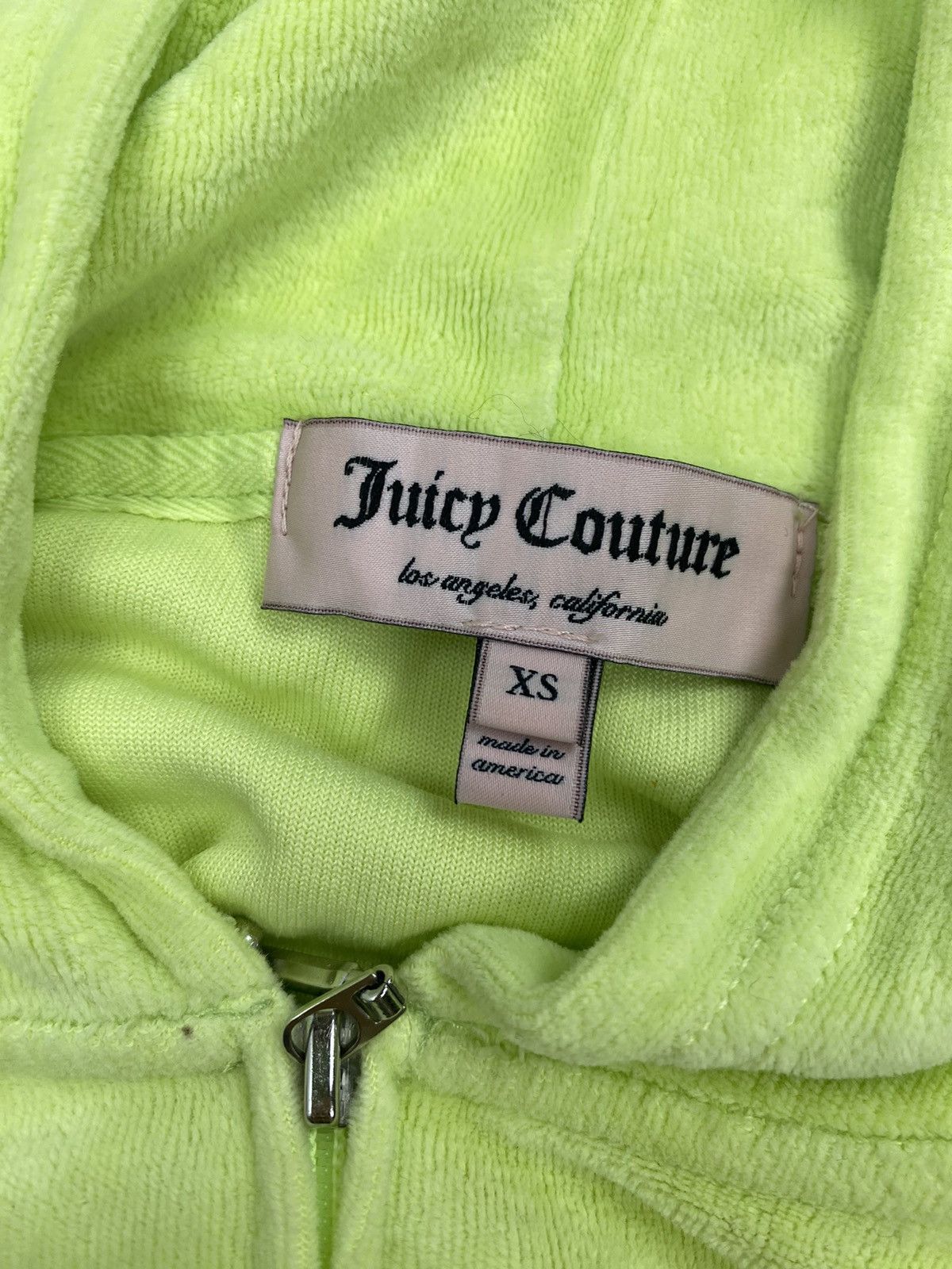 Juicy Couture × Vintage VINTAGE JUICY COUTURE VELOUR TRACKSUIT Size XS / US 0-2 / IT 36-38 - 2 Thumbnail