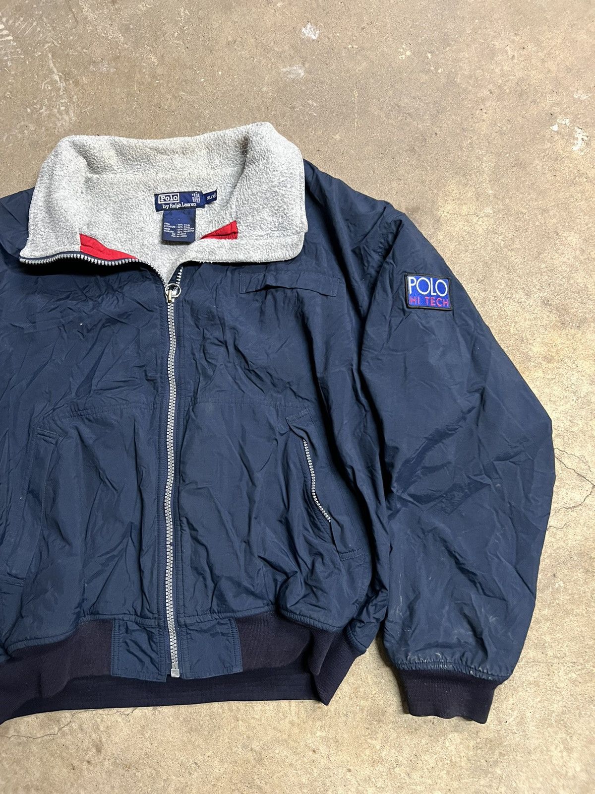 Hi Tec × Polo Ralph Lauren × Vintage Vintage 90;s Polo Ralph Lauren Hi Tech Polartec Jacket Size US XL / EU 56 / 4 - 2 Thumbnail
