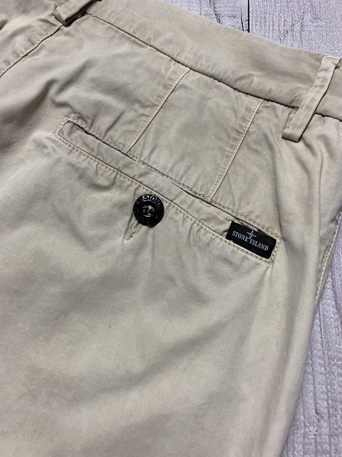 Stone Island × Vintage Vintage Stone island pants chino size 30 Size US 30 / EU 46 - 9 Thumbnail