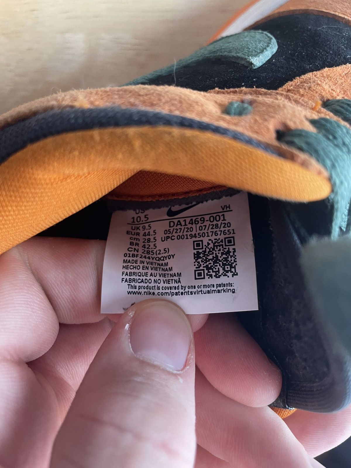 Nike Nike Dunk Low Ceramic Size US 10.5 / EU 43-44 - 5 Thumbnail