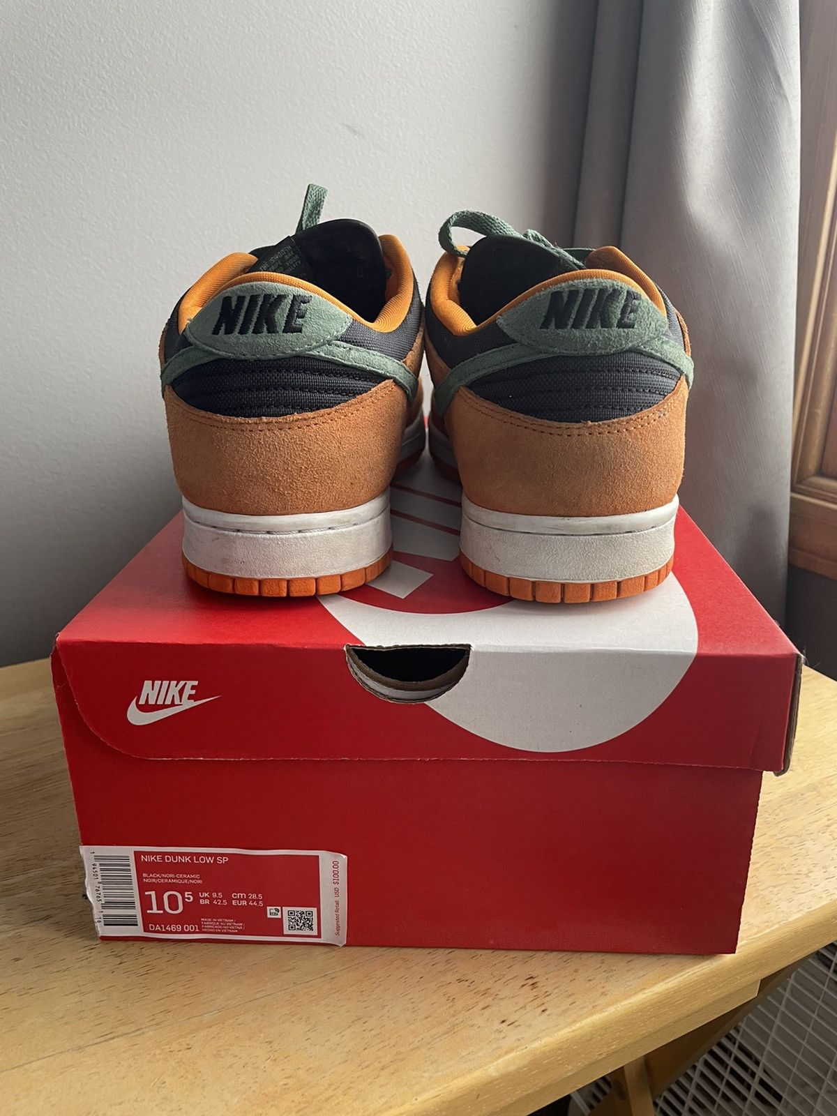 Nike Nike Dunk Low Ceramic Size US 10.5 / EU 43-44 - 7 Thumbnail