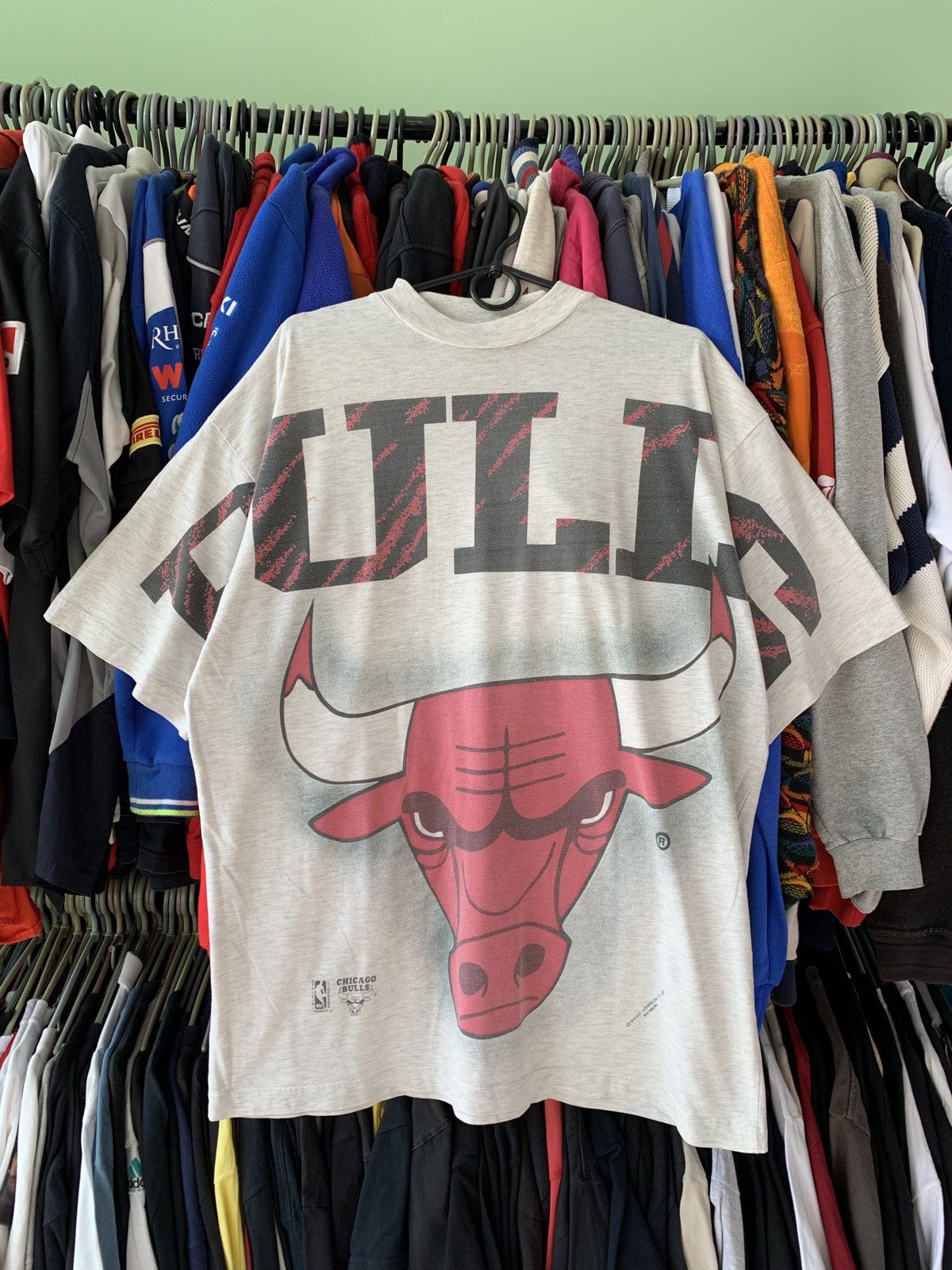 NBA VINTAGE CHICAGO BULLS NBA BASKETBALL TEE SHIRT Size US XL / EU 56 / 4 - 1 Thumbnail