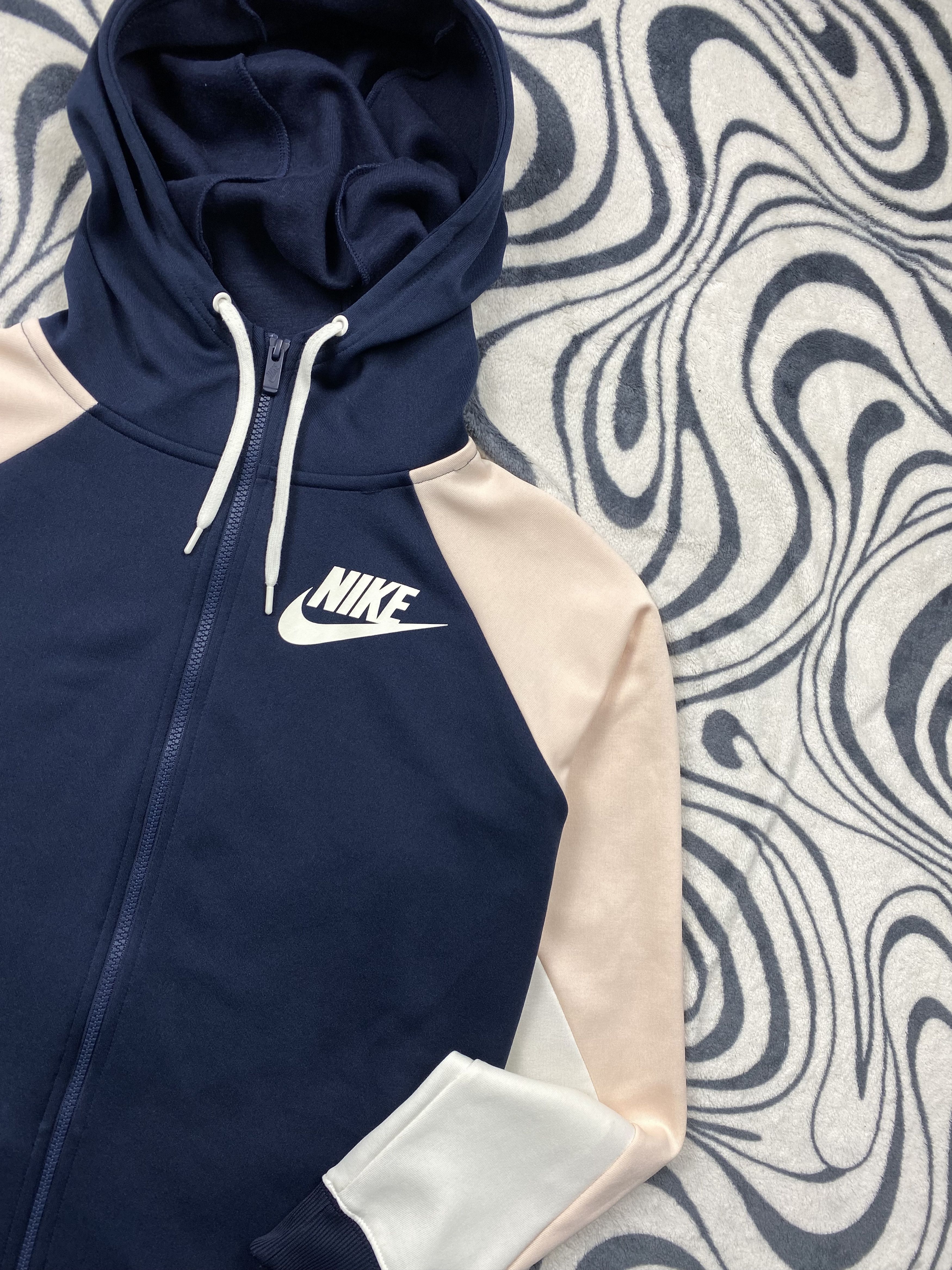 Nike Nike Vintage Mens Hoodie Track Top Jacket Y2K Drill Size US L / EU 52-54 / 3 - 4 Thumbnail