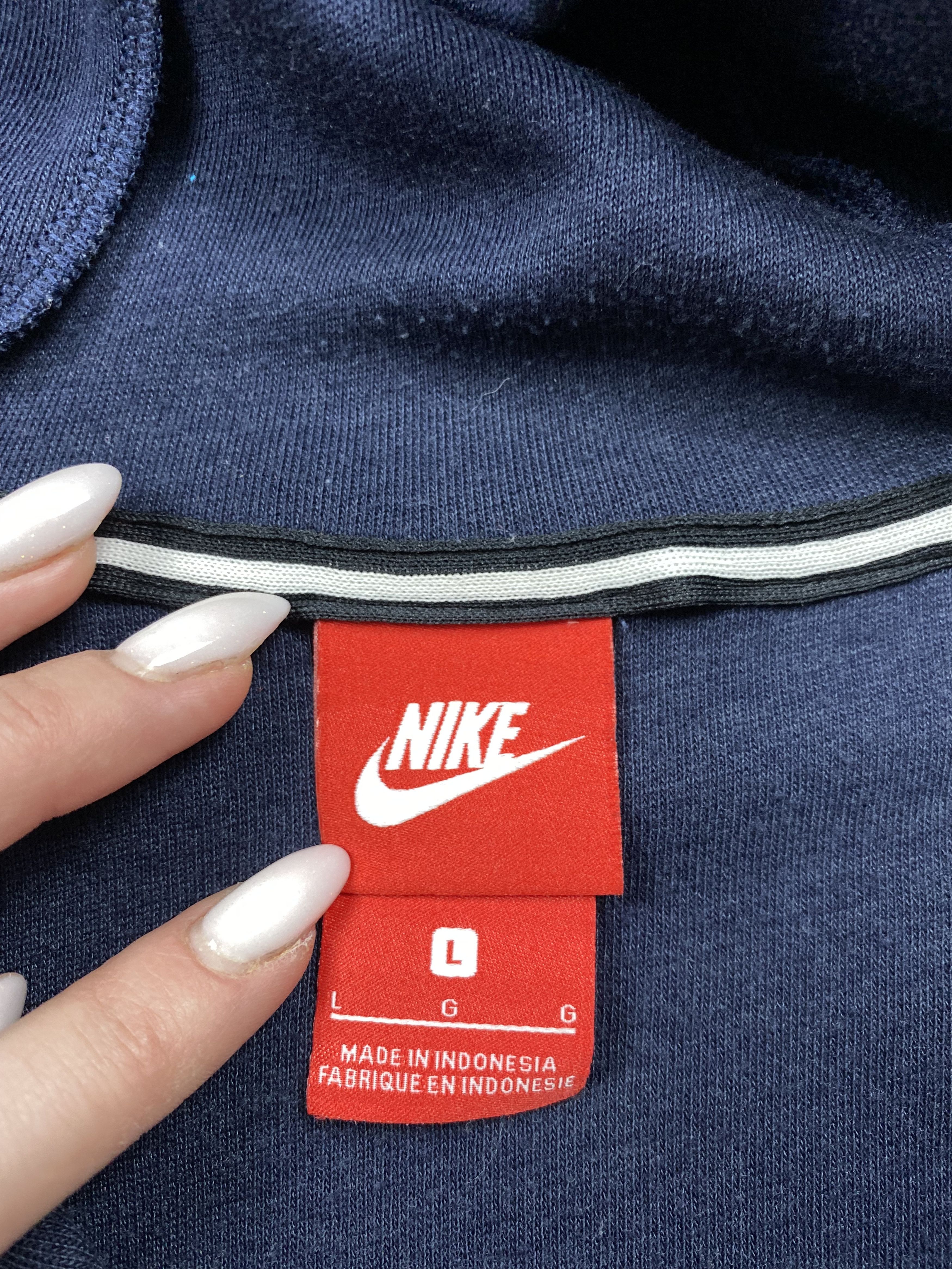 Nike Nike Vintage Mens Hoodie Track Top Jacket Y2K Drill Size US L / EU 52-54 / 3 - 9 Thumbnail