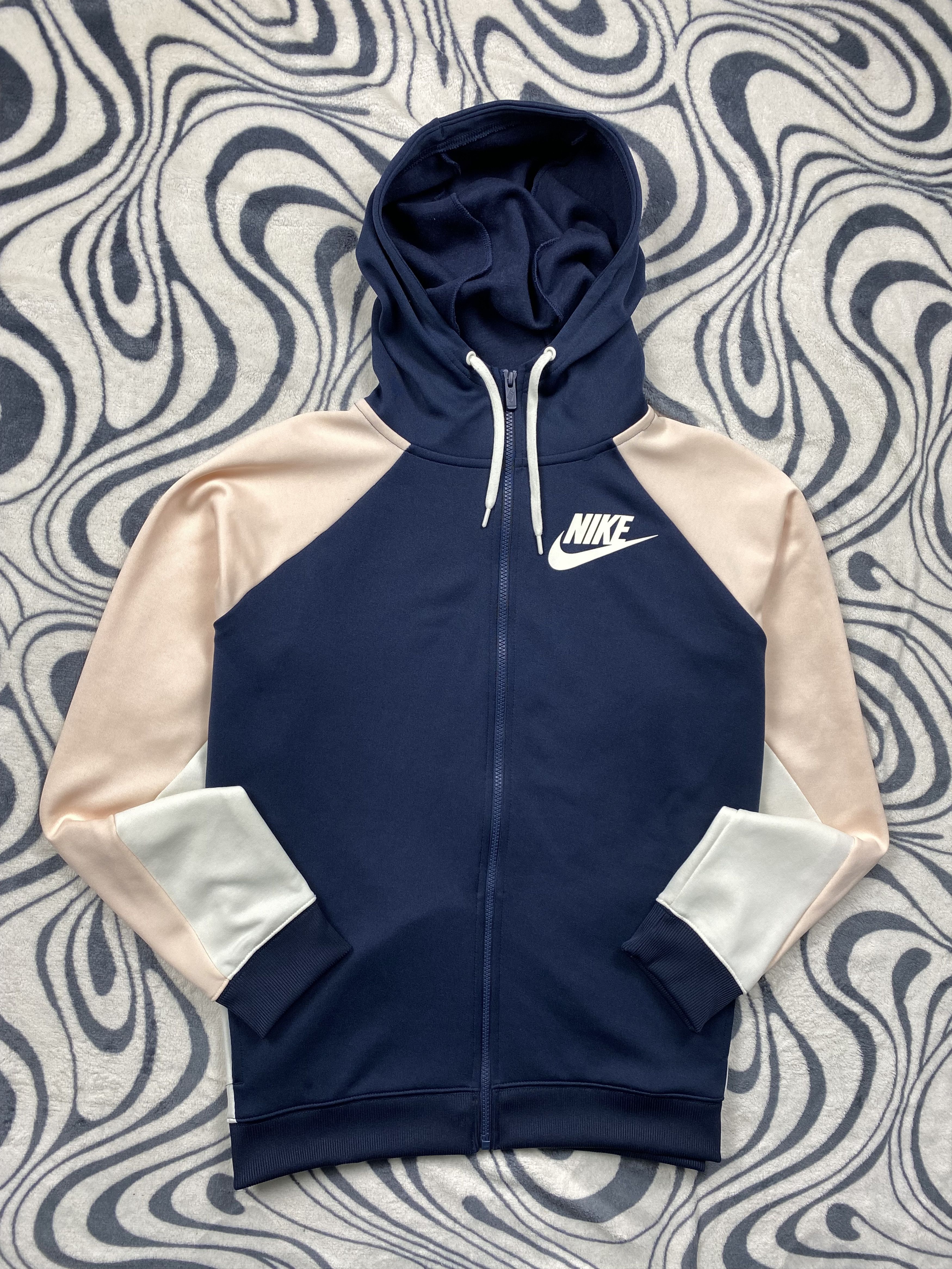 Nike Nike Vintage Mens Hoodie Track Top Jacket Y2K Drill Size US L / EU 52-54 / 3 - 3 Thumbnail