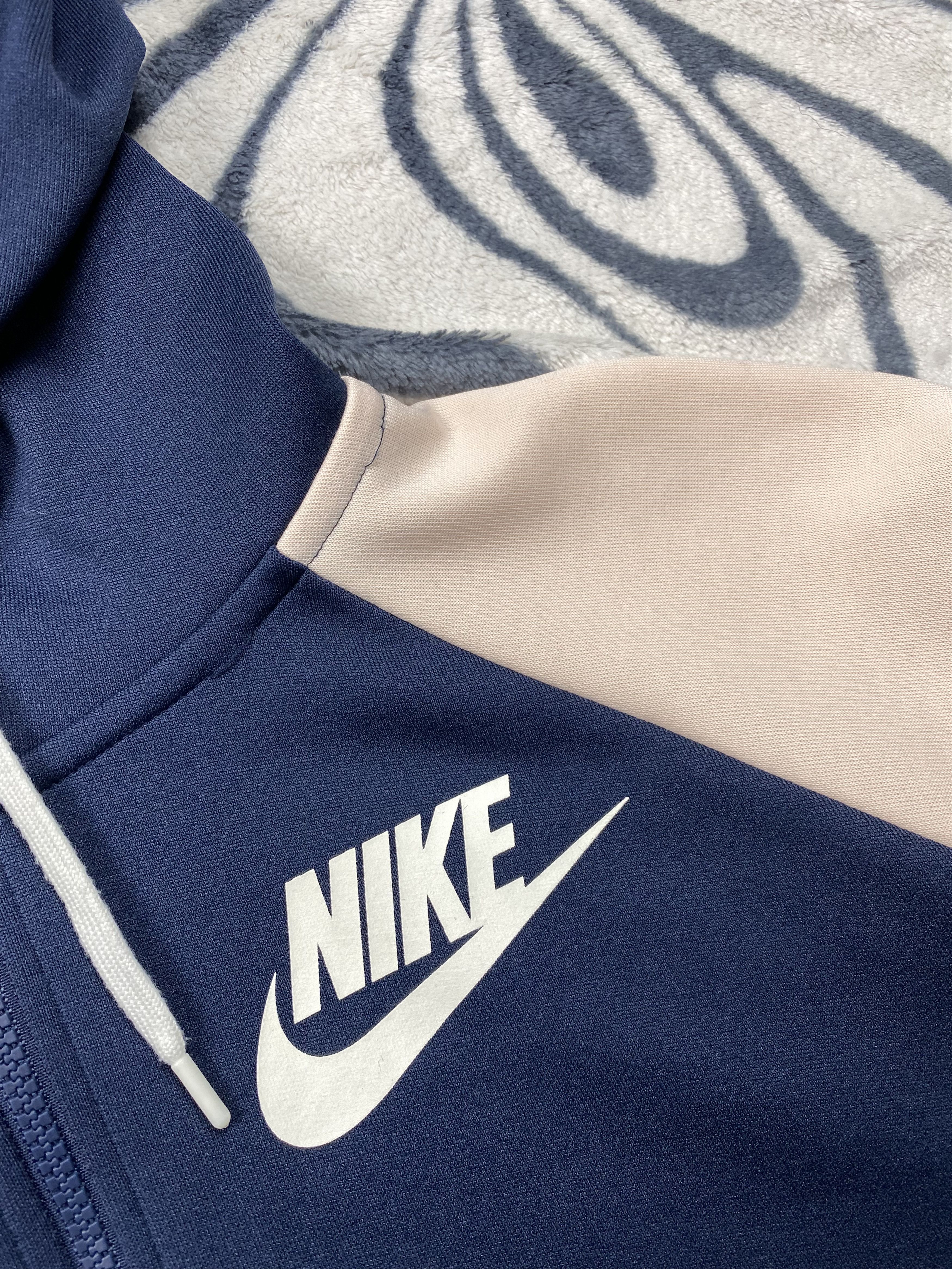 Nike Nike Vintage Mens Hoodie Track Top Jacket Y2K Drill Size US L / EU 52-54 / 3 - 5 Thumbnail