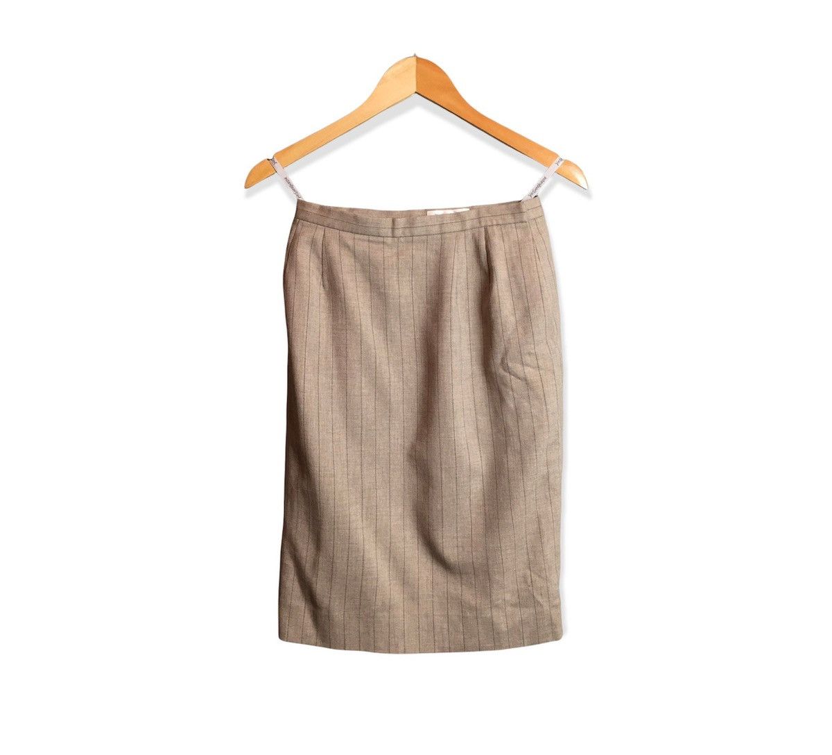 Yves Saint Laurent YSL 90s Striped High Waist Skirt