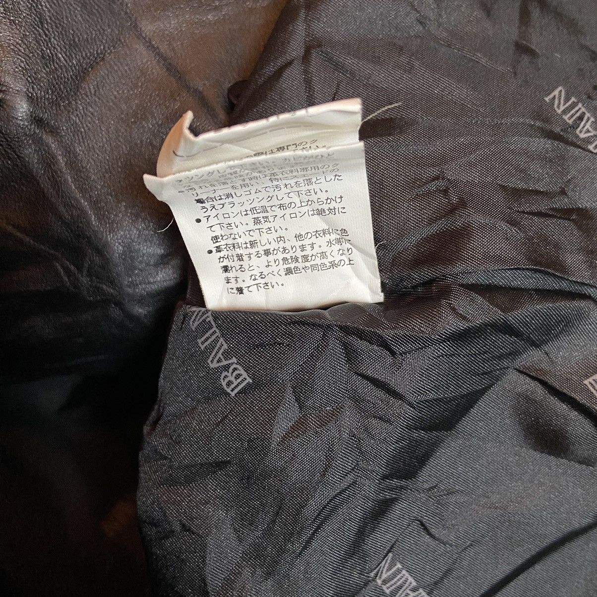 Balmain × Vintage Vintage Balmain Paris Cropped Leather Jacket / Bomber Size S / US 4 / IT 40 - 5 Thumbnail