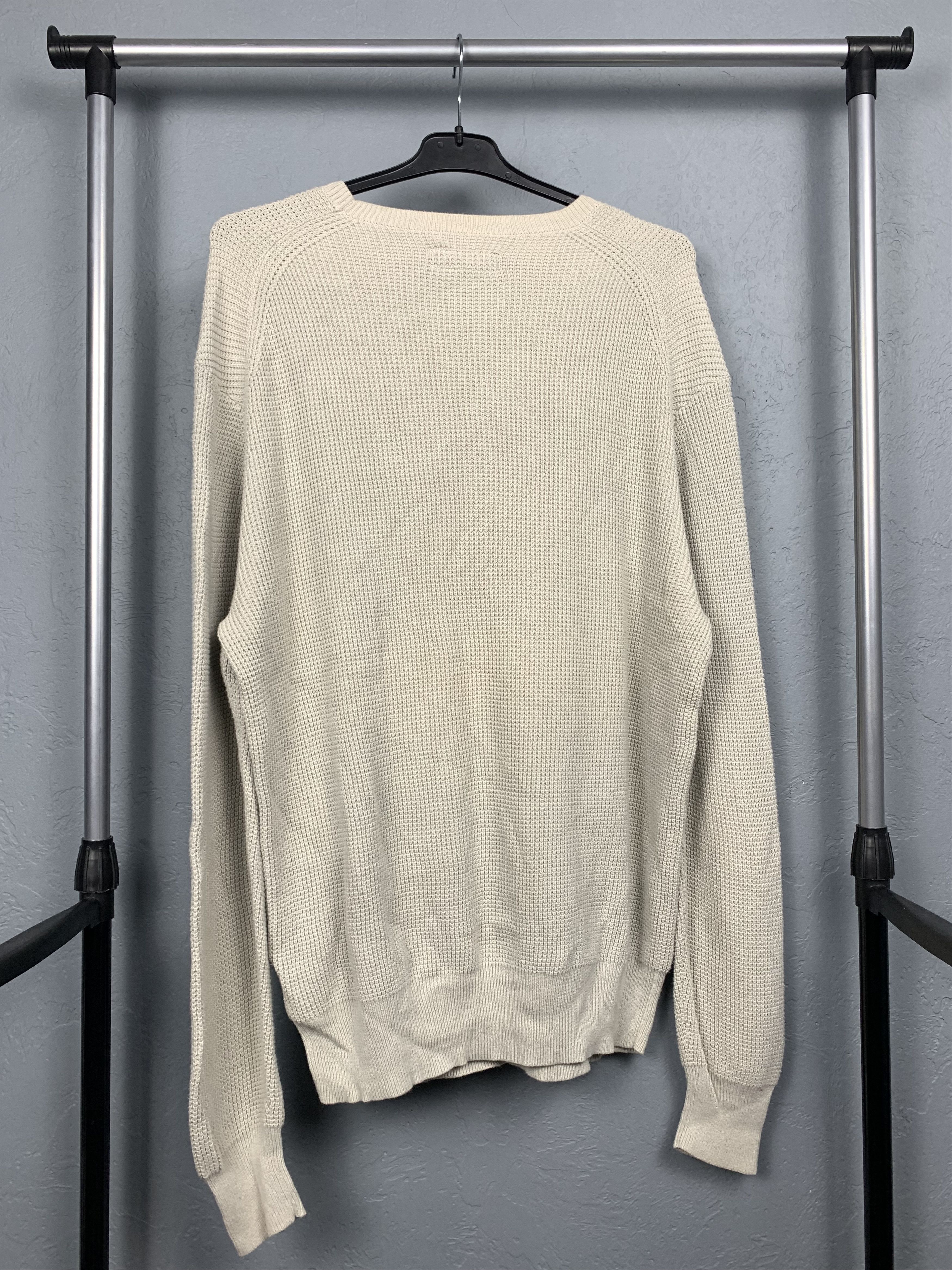 Allsaints Allsaints Trias Vintage Mens Crew Neck Cotton Knit Sweater Size US XL / EU 56 / 4 - 5 Thumbnail