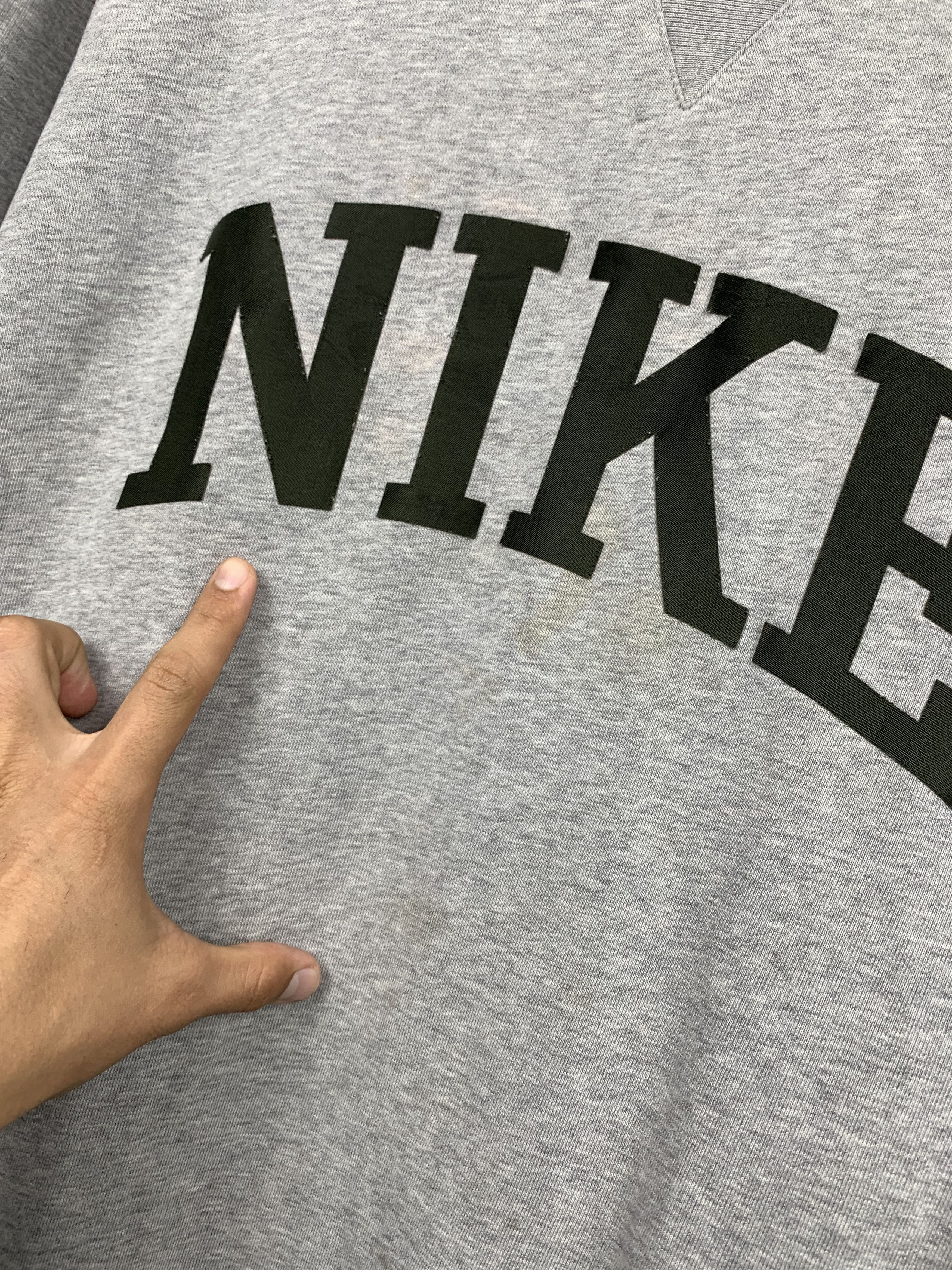 Nike Nike Vintage Faded Mens Sweatshirt Big Logo Y2K Size US XXL / EU 58 / 5 - 3 Thumbnail