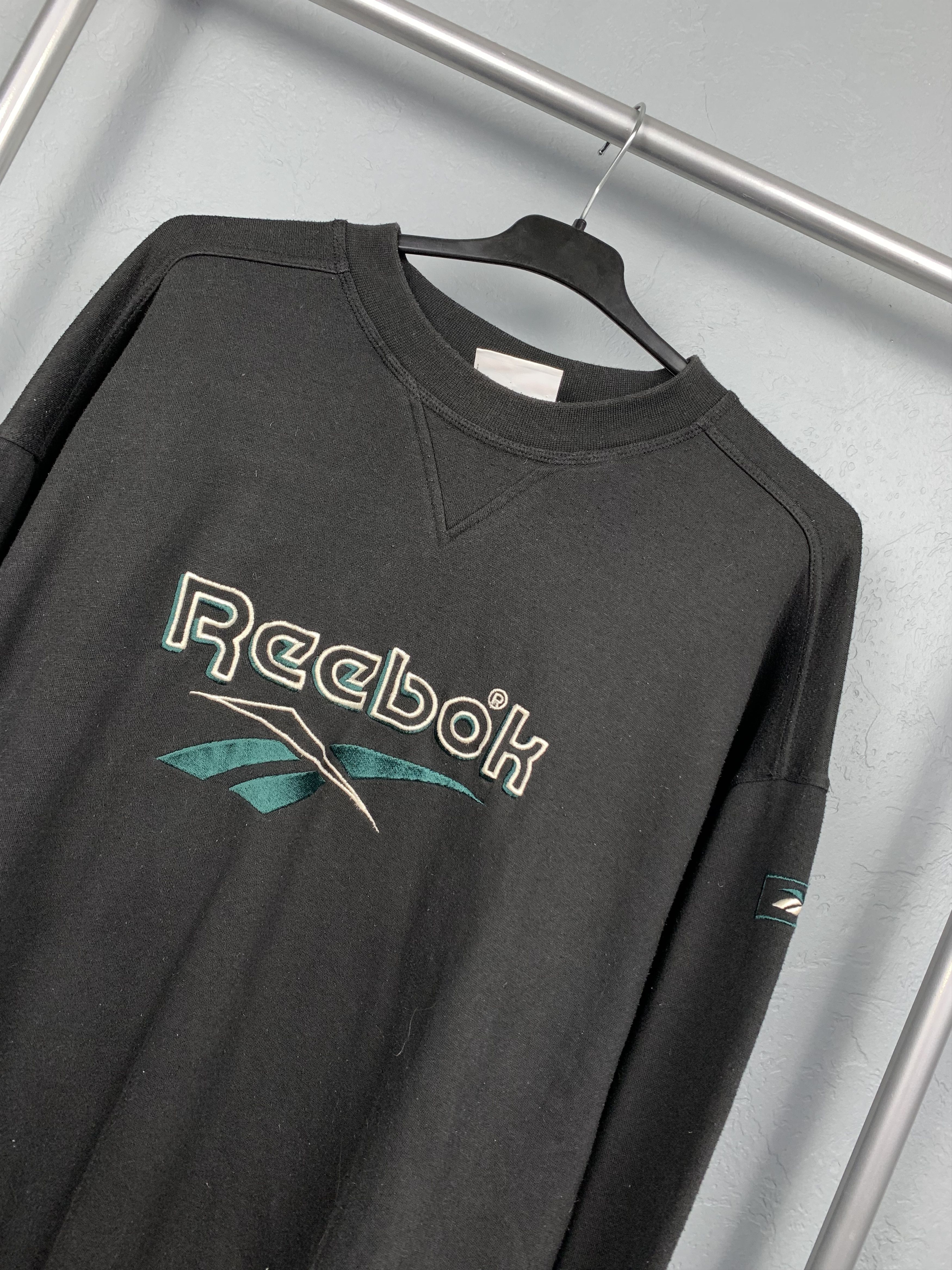 Reebok Reebok 90s Vintage Mens Sweatshirt Size US XL / EU 56 / 4 - 2 Thumbnail