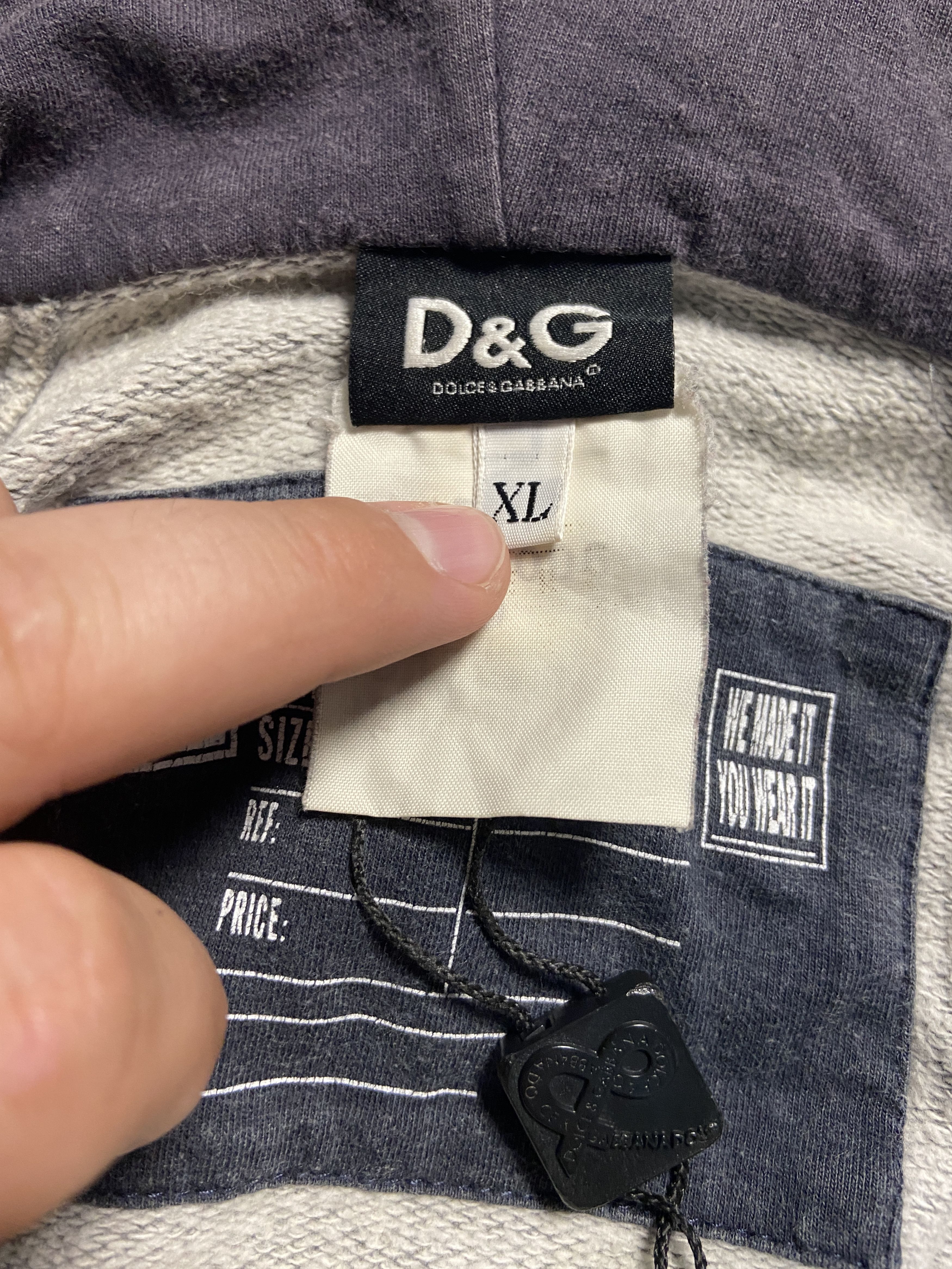 Dolce & Gabbana Dolce & Gabbana Vintage Mens Hoodie Size US XL / EU 56 / 4 - 11 Thumbnail