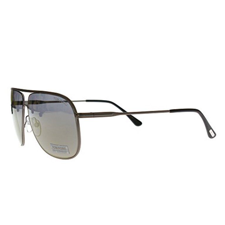 Tom Ford Tom Ford TF451 09C Dominic - Matte Gunmetal/Smoke Size ONE SIZE - 3 Thumbnail