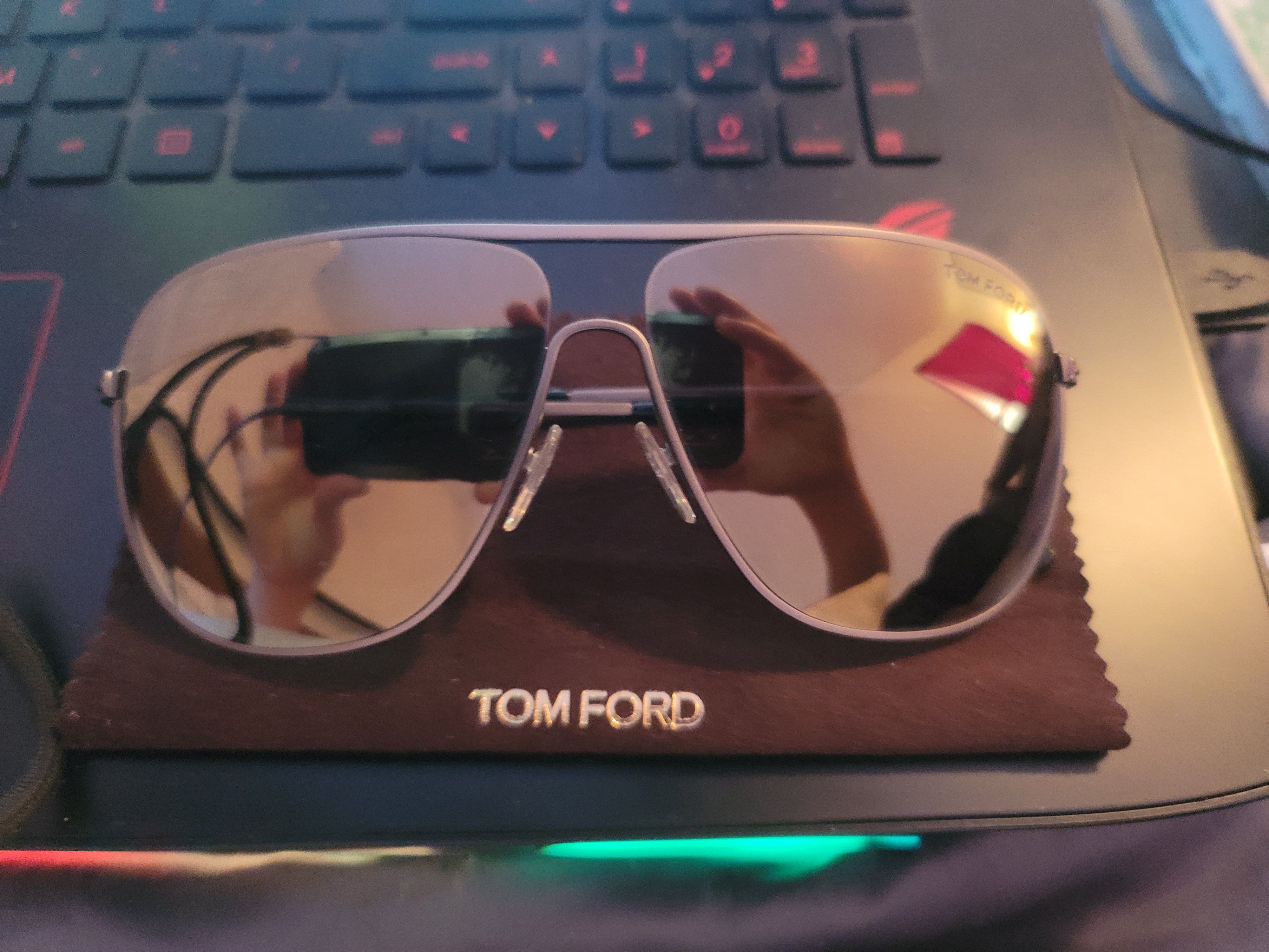 Tom Ford Tom Ford TF451 09C Dominic - Matte Gunmetal/Smoke Size ONE SIZE - 6 Thumbnail