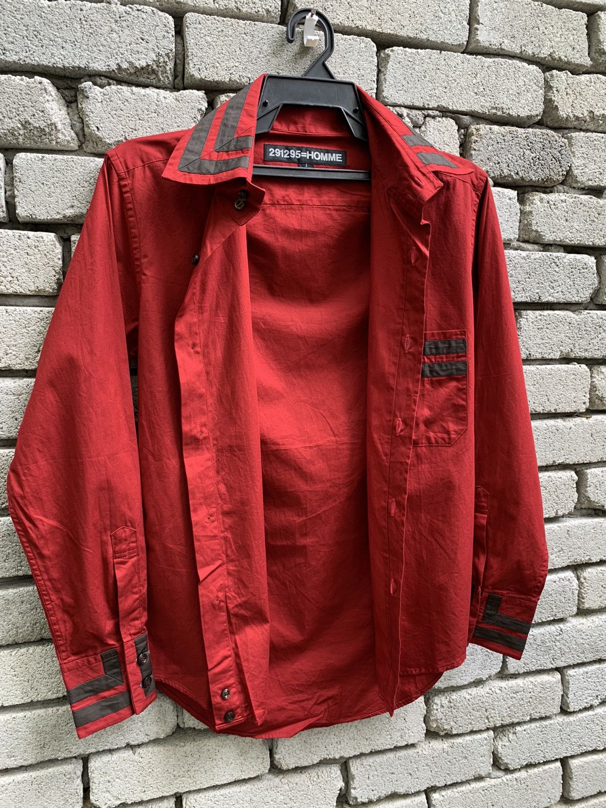 Japanese Brand Japanese Brand 291295 Homme Button Ups Shirt Size US M / EU 48-50 / 2 - 14 Thumbnail