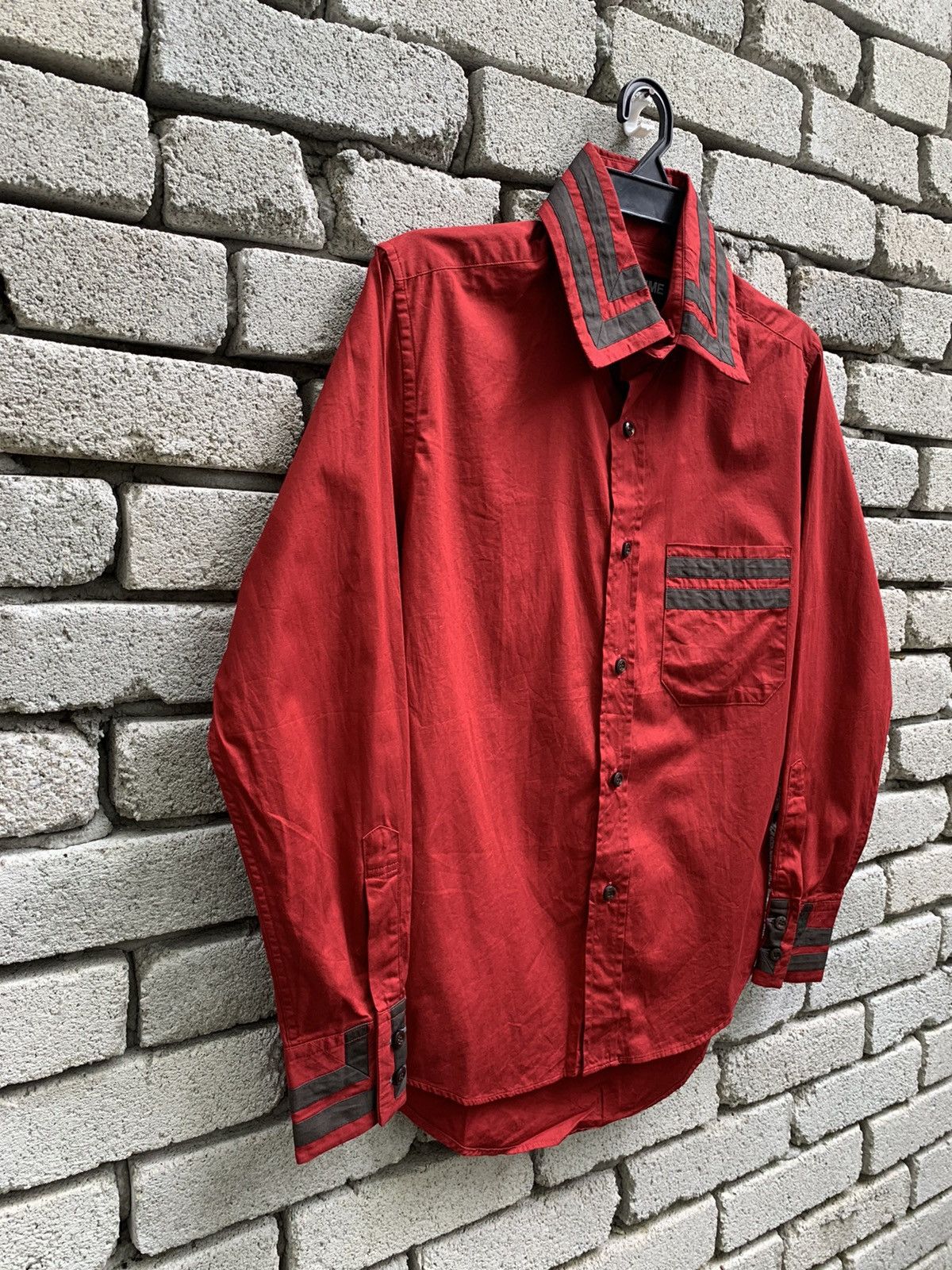 Japanese Brand Japanese Brand 291295 Homme Button Ups Shirt Size US M / EU 48-50 / 2 - 3 Thumbnail