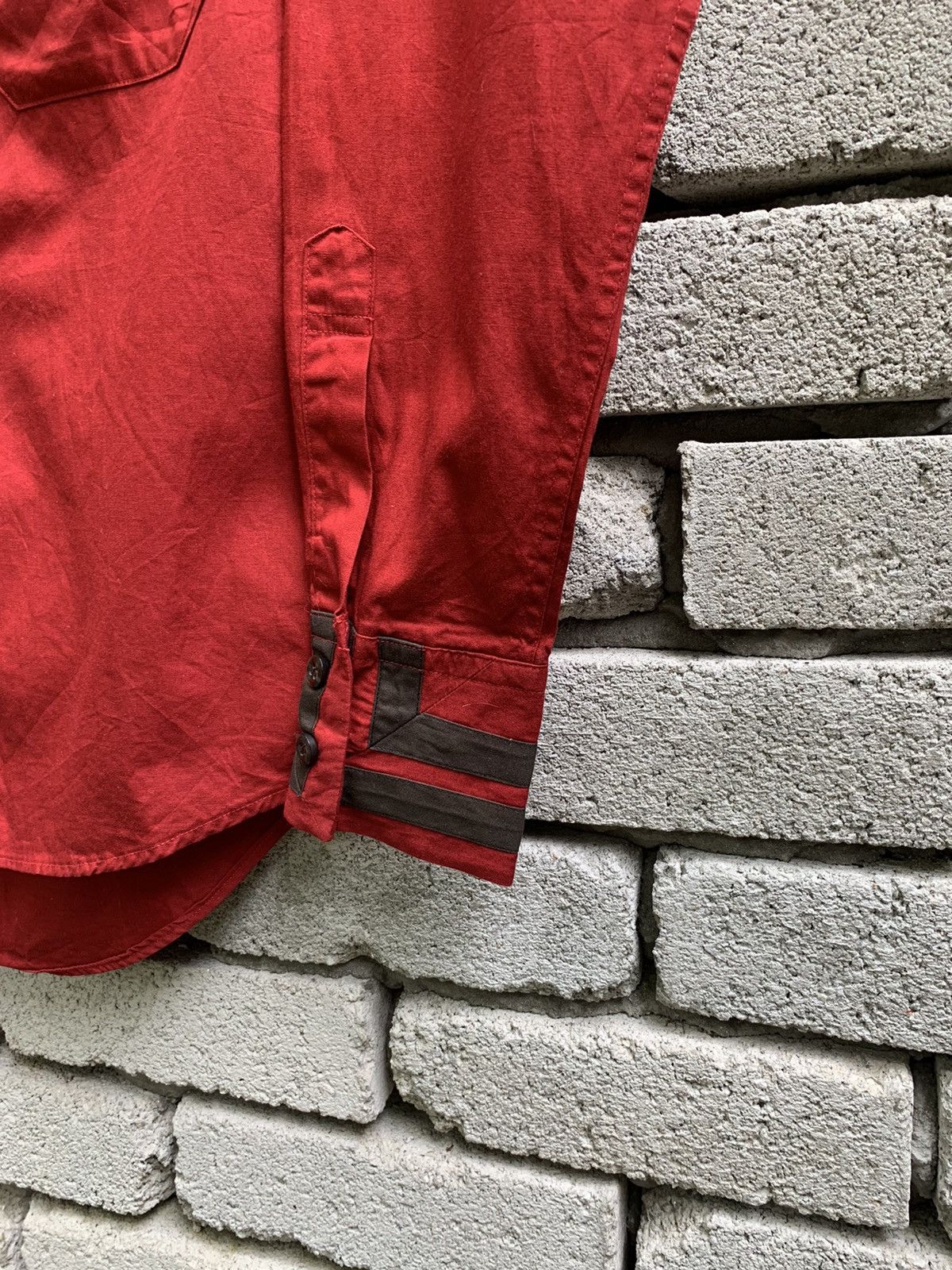 Japanese Brand Japanese Brand 291295 Homme Button Ups Shirt Size US M / EU 48-50 / 2 - 9 Thumbnail