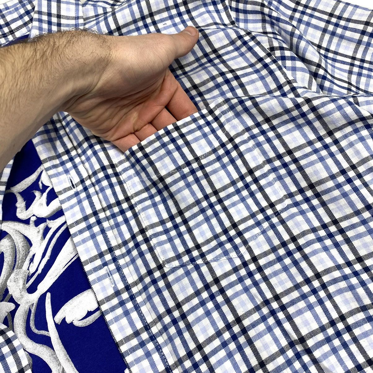Vintage 🥶 Vintage Flannel Plaid Shirt Checkered Travis Scott Style Size US M / EU 48-50 / 2 - 5 Thumbnail