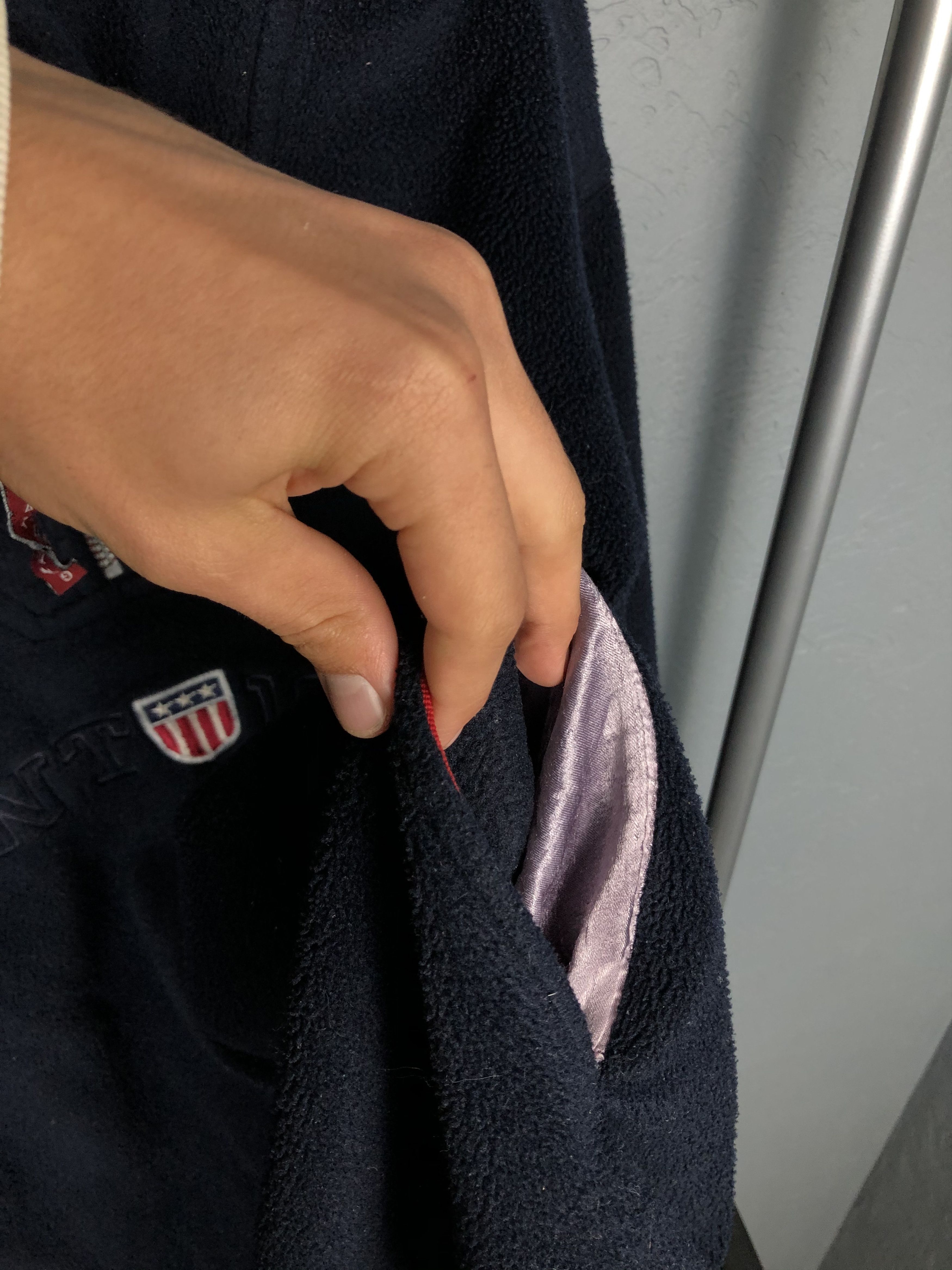 Gant Vintage Gant USA Big Logo Rugger Fleece Jacket 1\4 Zip Size US XL / EU 56 / 4 - 5 Thumbnail