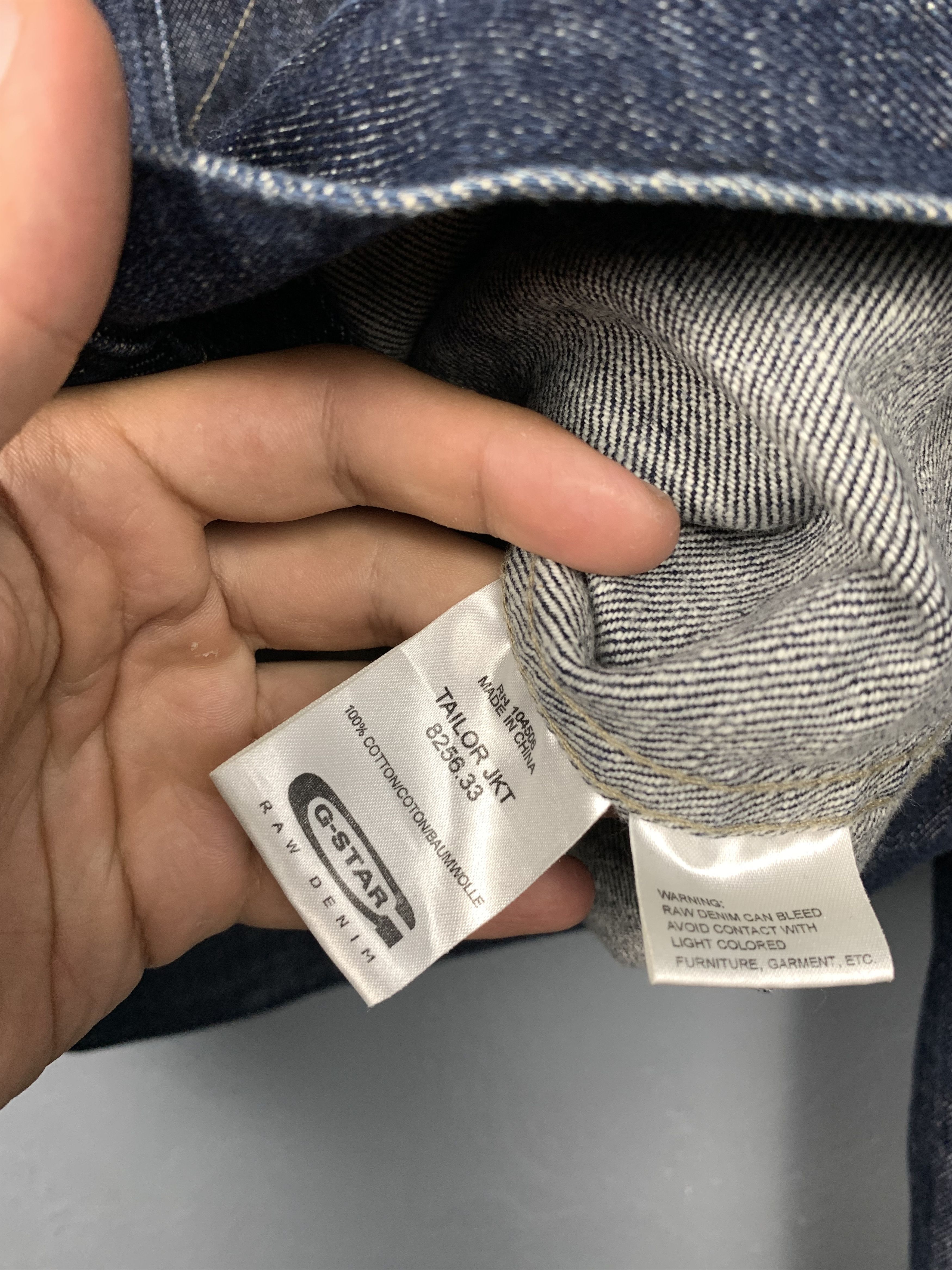 G-Star G Star Raw Vintage Mens Denim Jacket Gstar Size US L / EU 52-54 / 3 - 5 Thumbnail
