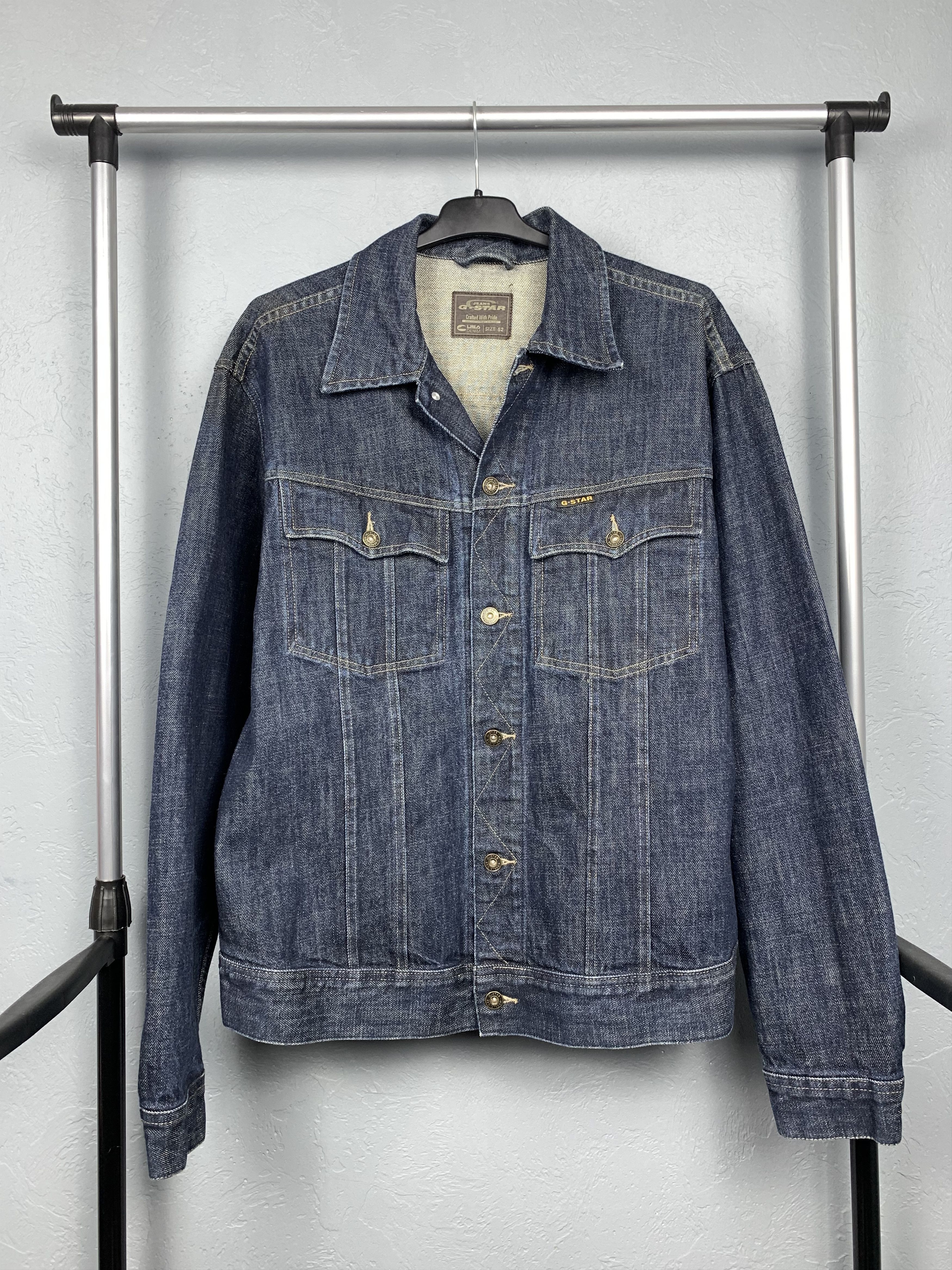 G Star Raw Vintage Mens Denim Jacket Gstar