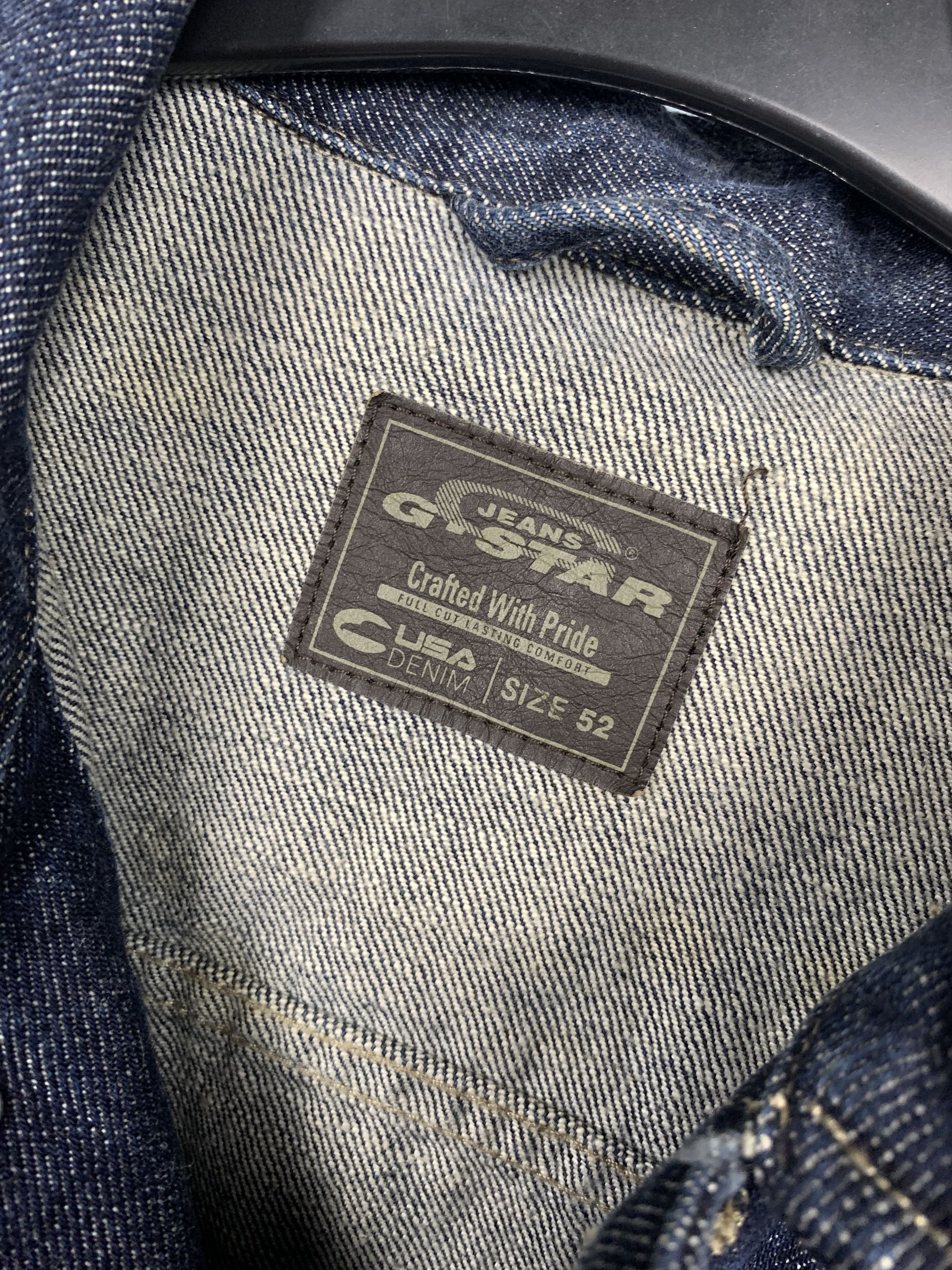 G-Star G Star Raw Vintage Mens Denim Jacket Gstar Size US L / EU 52-54 / 3 - 4 Thumbnail