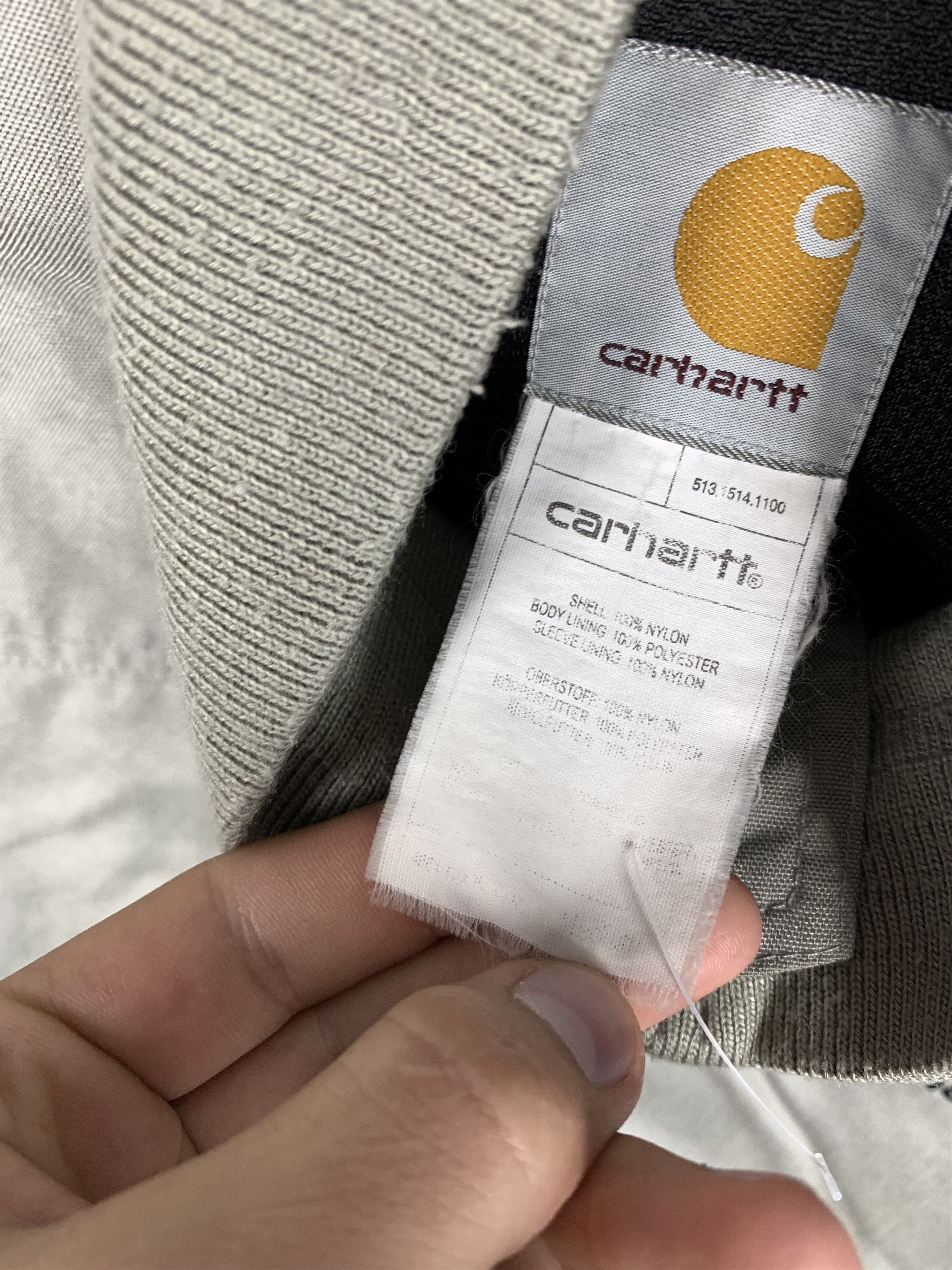 Carhartt × Carhartt Wip × Vintage Vintage Carhartt Nylon Jacket 90s Size US XS / EU 42 / 0 - 4 Thumbnail