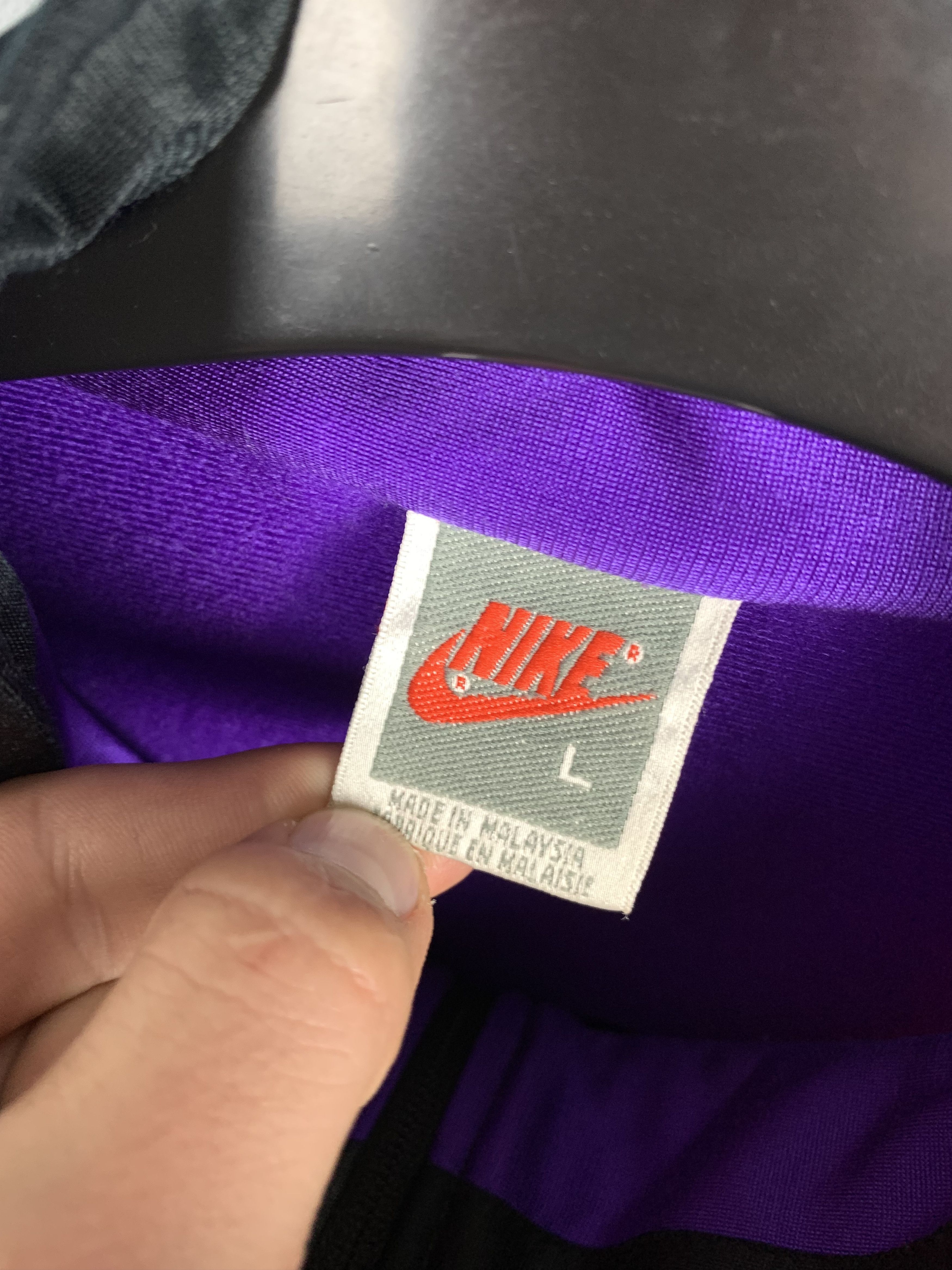 Nike Nike 90s Vintage Track Top Jacket Size US L / EU 52-54 / 3 - 4 Thumbnail