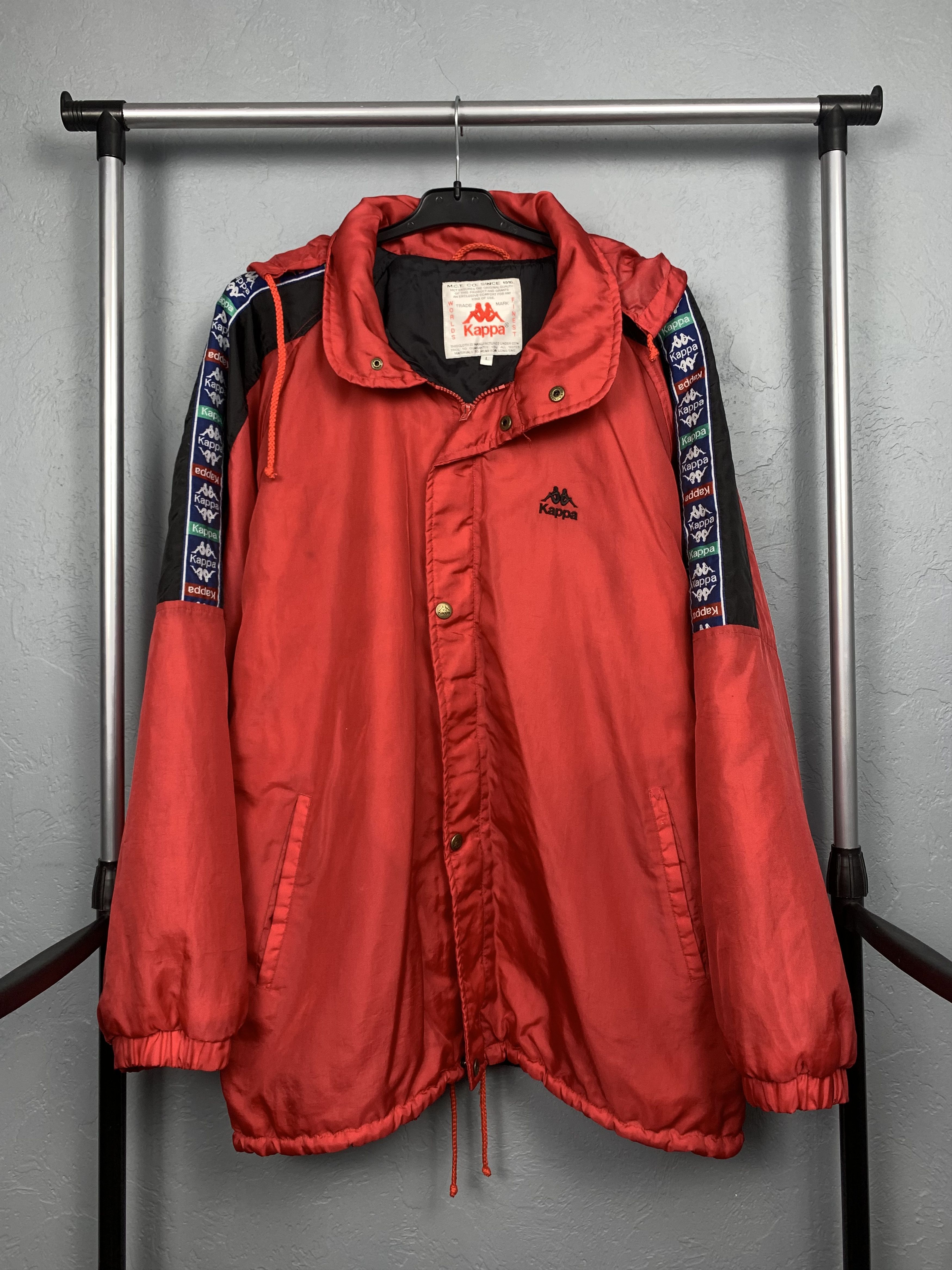 Kappa Kappa 90s Vintage Mens Jacket Size US L / EU 52-54 / 3 - 1 Thumbnail