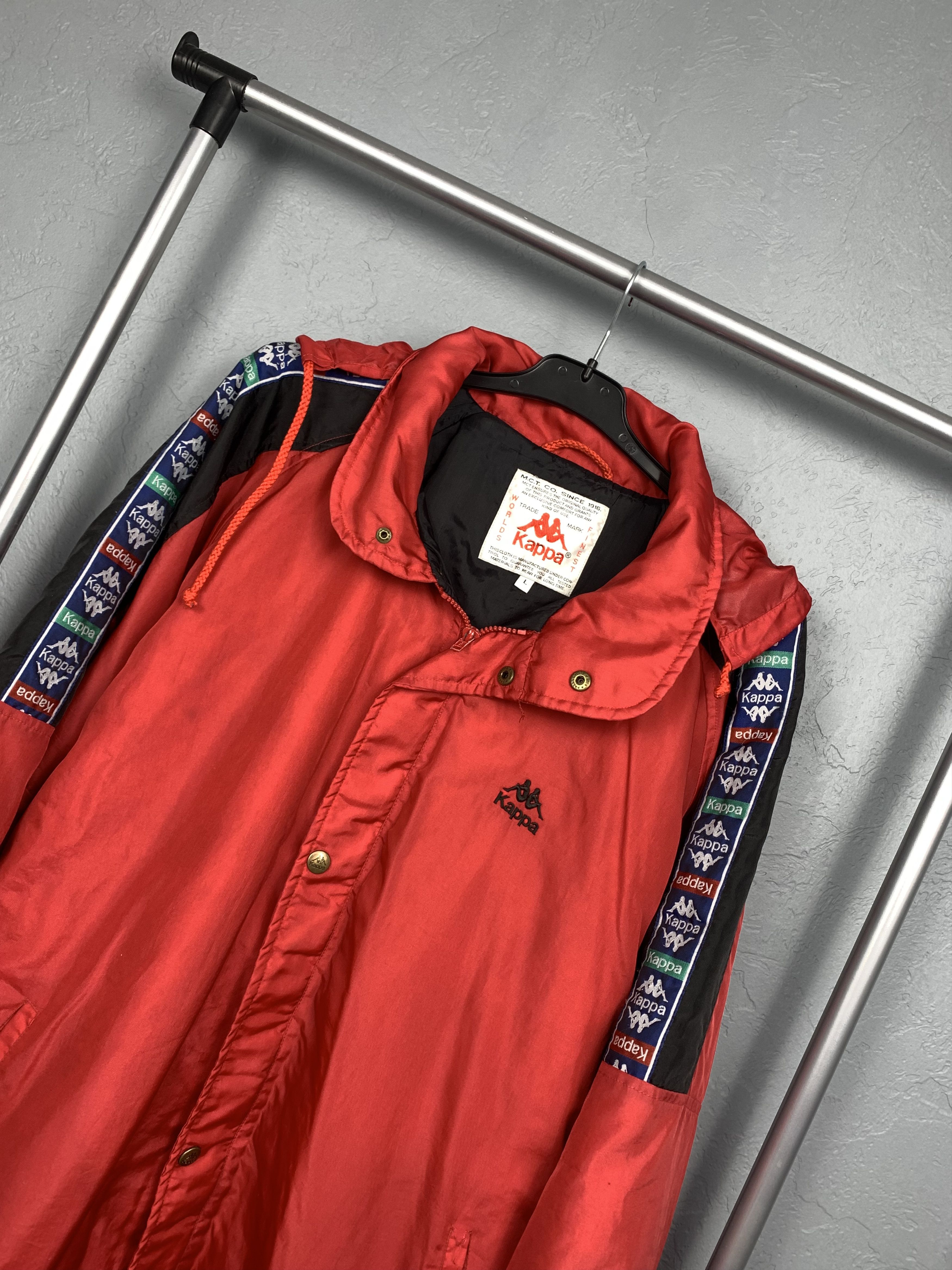 Kappa Kappa 90s Vintage Mens Jacket Size US L / EU 52-54 / 3 - 2 Thumbnail