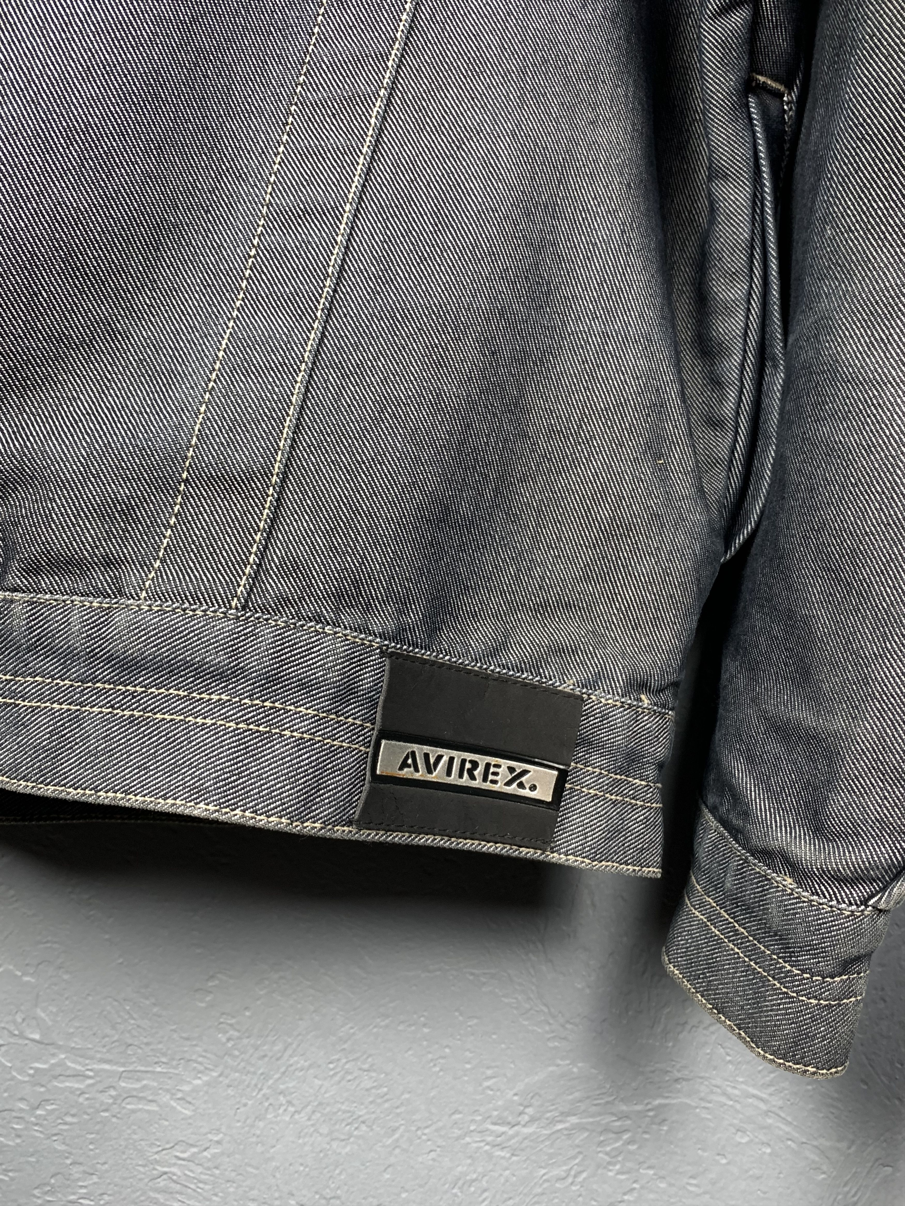 Avirex Avirex Vintage Mens Denim Jacket Size US L / EU 52-54 / 3 - 8 Thumbnail