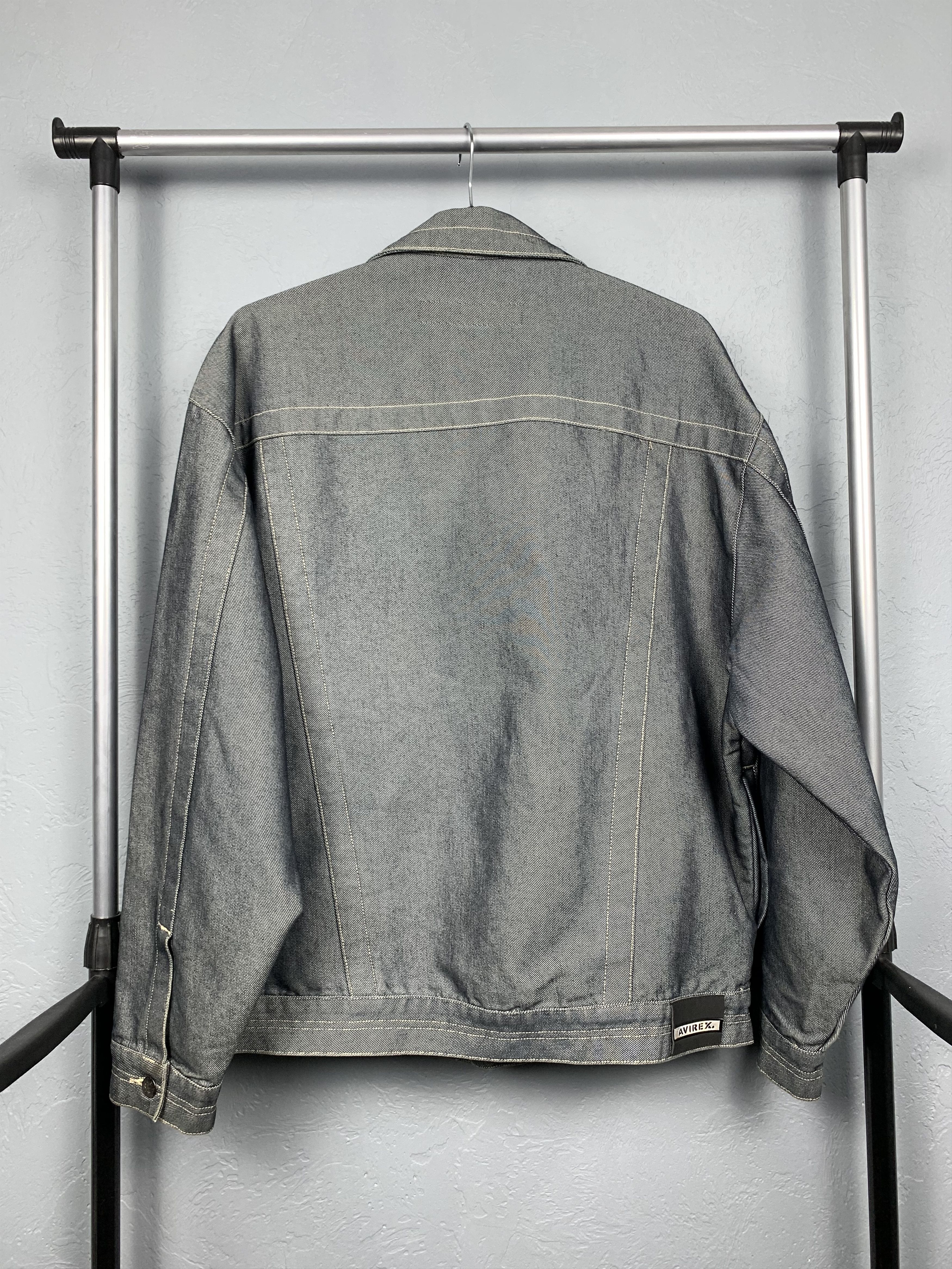 Avirex Avirex Vintage Mens Denim Jacket Size US L / EU 52-54 / 3 - 7 Thumbnail