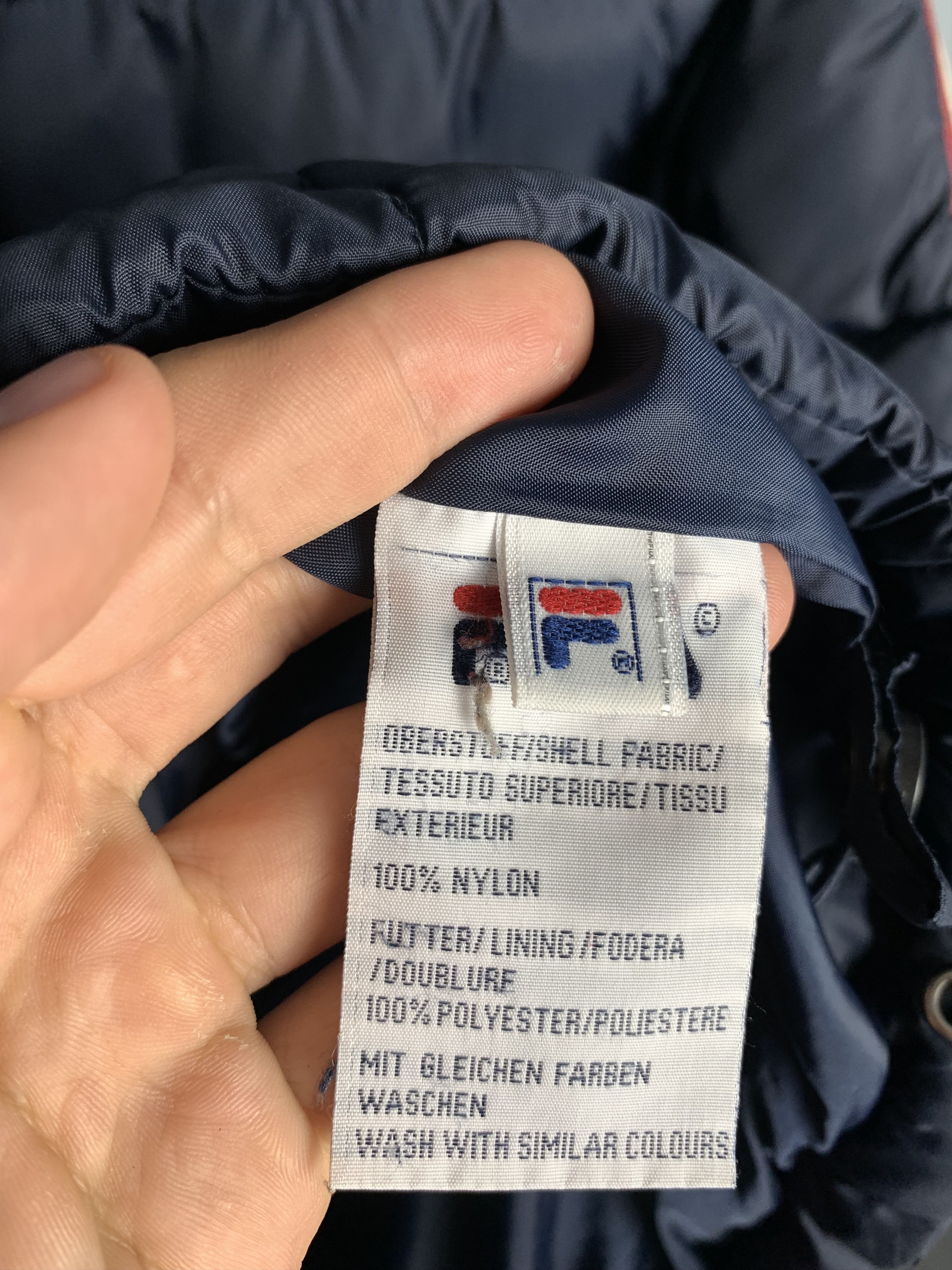 Fila Vintage Fila Mens Puffer Jacket Size US M / EU 48-50 / 2 - 4 Thumbnail