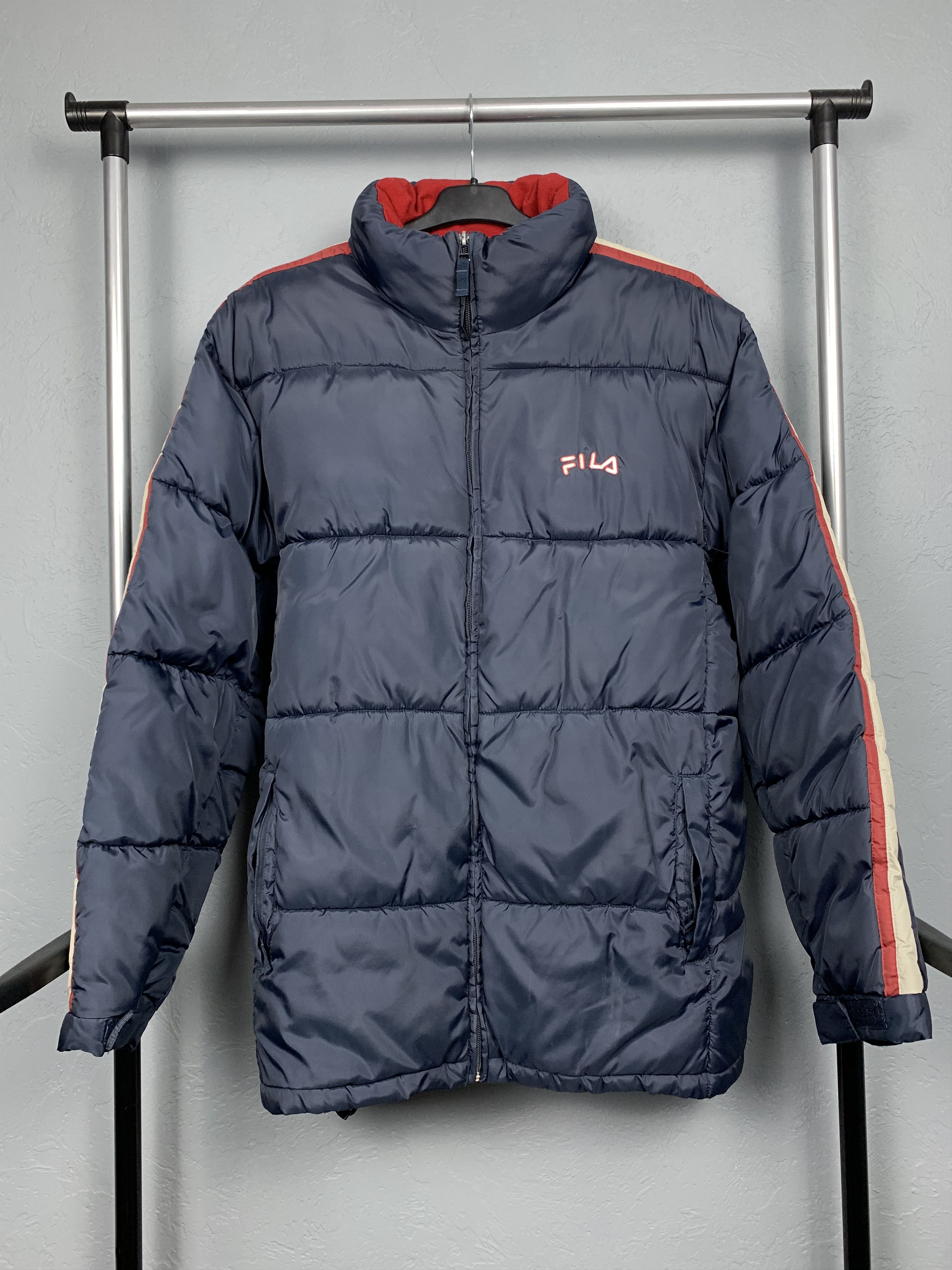 Fila Vintage Fila Mens Puffer Jacket Size US M / EU 48-50 / 2 - 1 Thumbnail