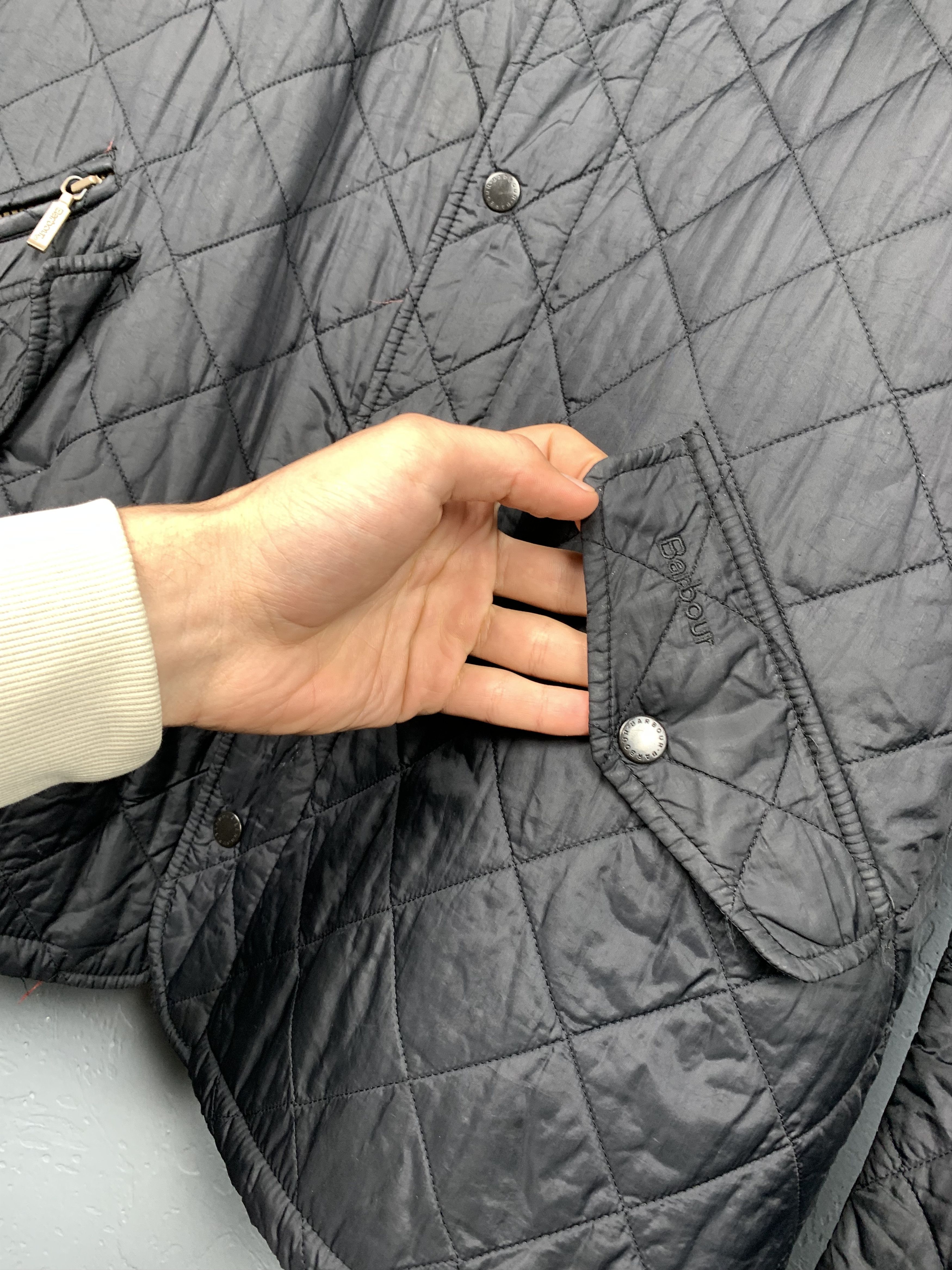 Barbour Barbour Flyweight Chelsea Vintage Mens Quilted Jacket Size US XL / EU 56 / 4 - 3 Thumbnail