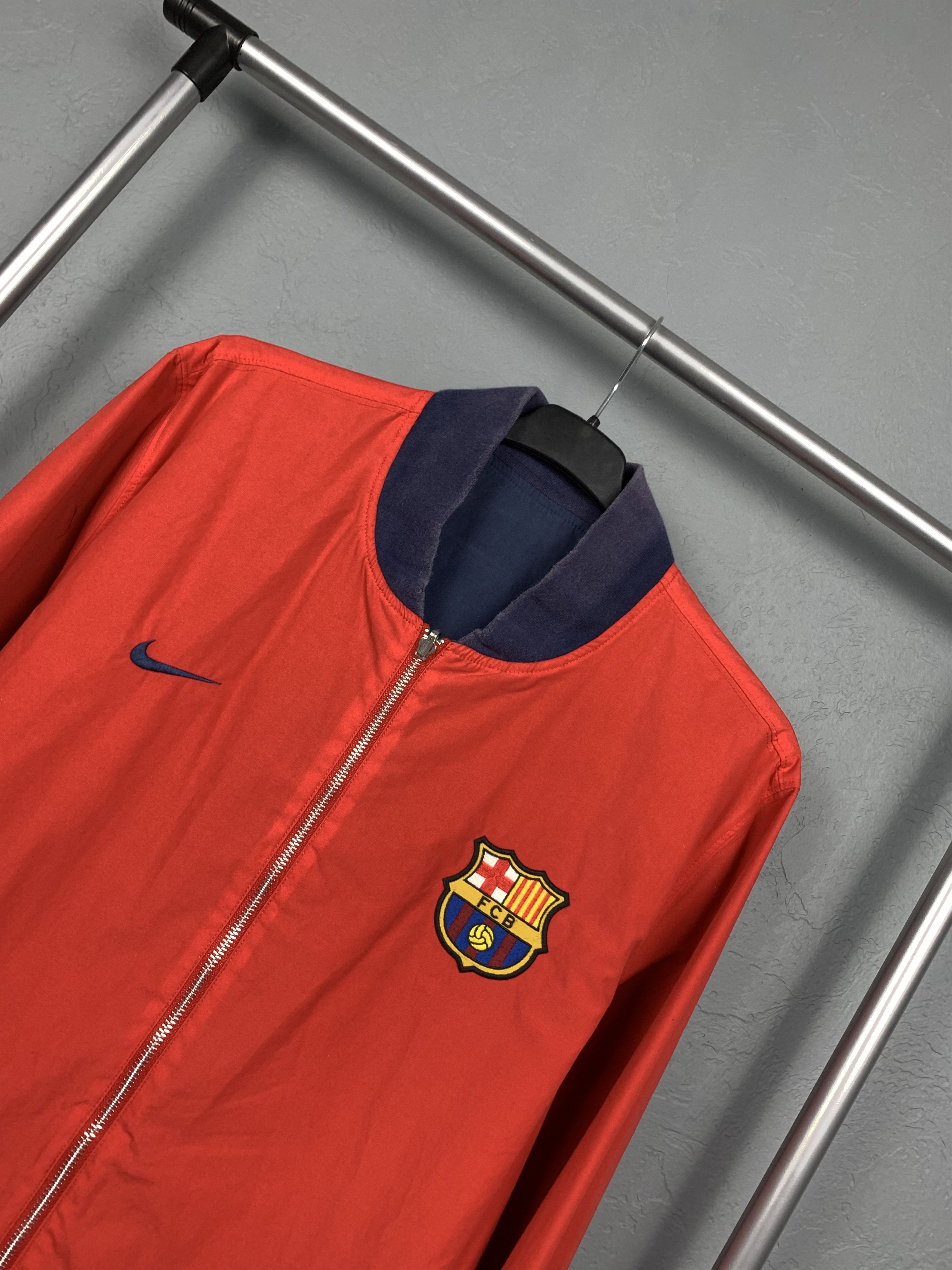 Vintage Nike Barcelona Mens Two-sided Jacket