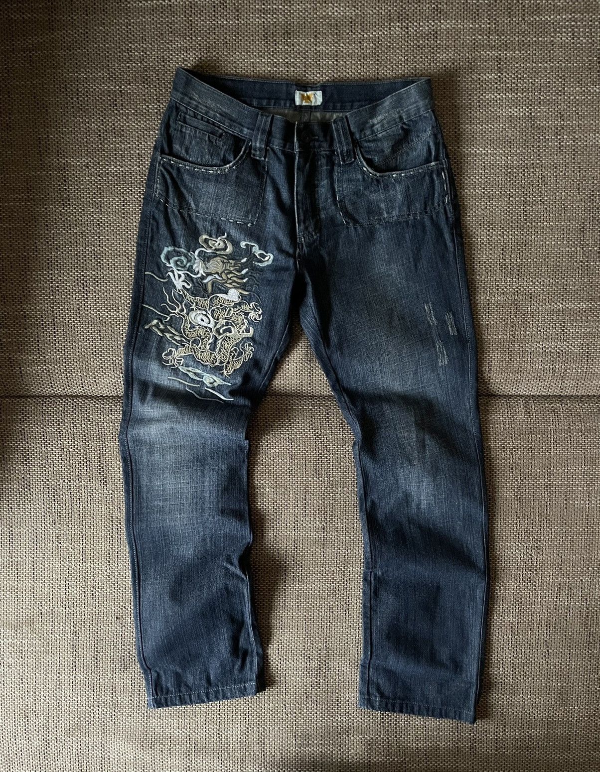 Christian Audigier Vintage Ed Hardy Christian Audigier Style Jeans Pants Size US 32 / EU 48 - 8 Thumbnail