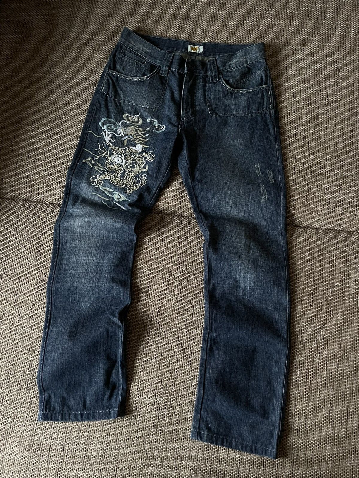 Christian Audigier Vintage Ed Hardy Christian Audigier Style Jeans Pants Size US 32 / EU 48 - 12 Thumbnail