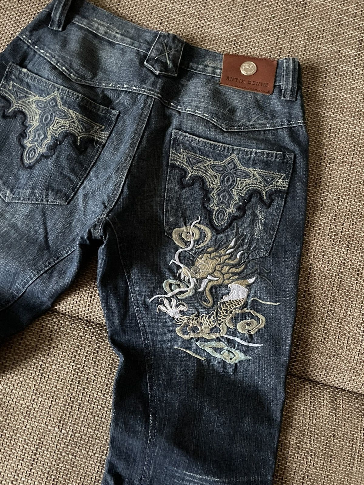Christian Audigier Vintage Ed Hardy Christian Audigier Style Jeans Pants Size US 32 / EU 48 - 3 Thumbnail