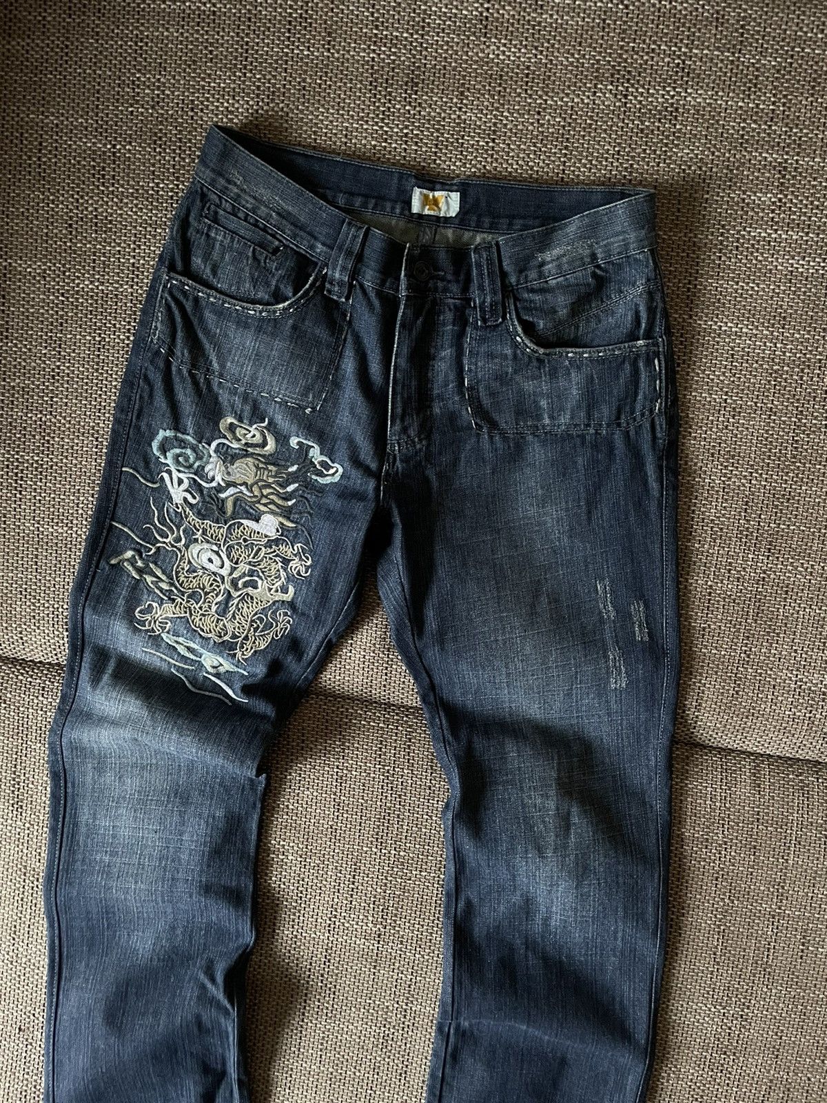Christian Audigier Vintage Ed Hardy Christian Audigier Style Jeans Pants Size US 32 / EU 48 - 10 Thumbnail