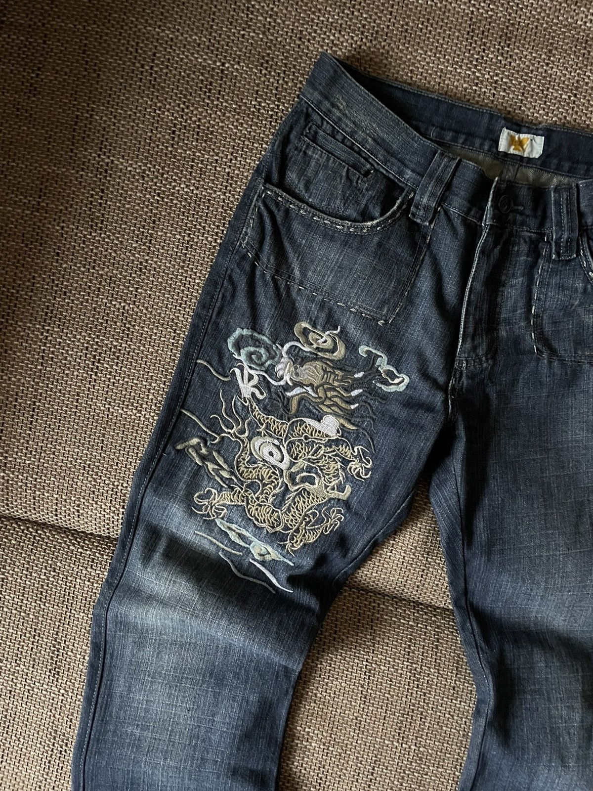 Christian Audigier Vintage Ed Hardy Christian Audigier Style Jeans Pants Size US 32 / EU 48 - 11 Thumbnail
