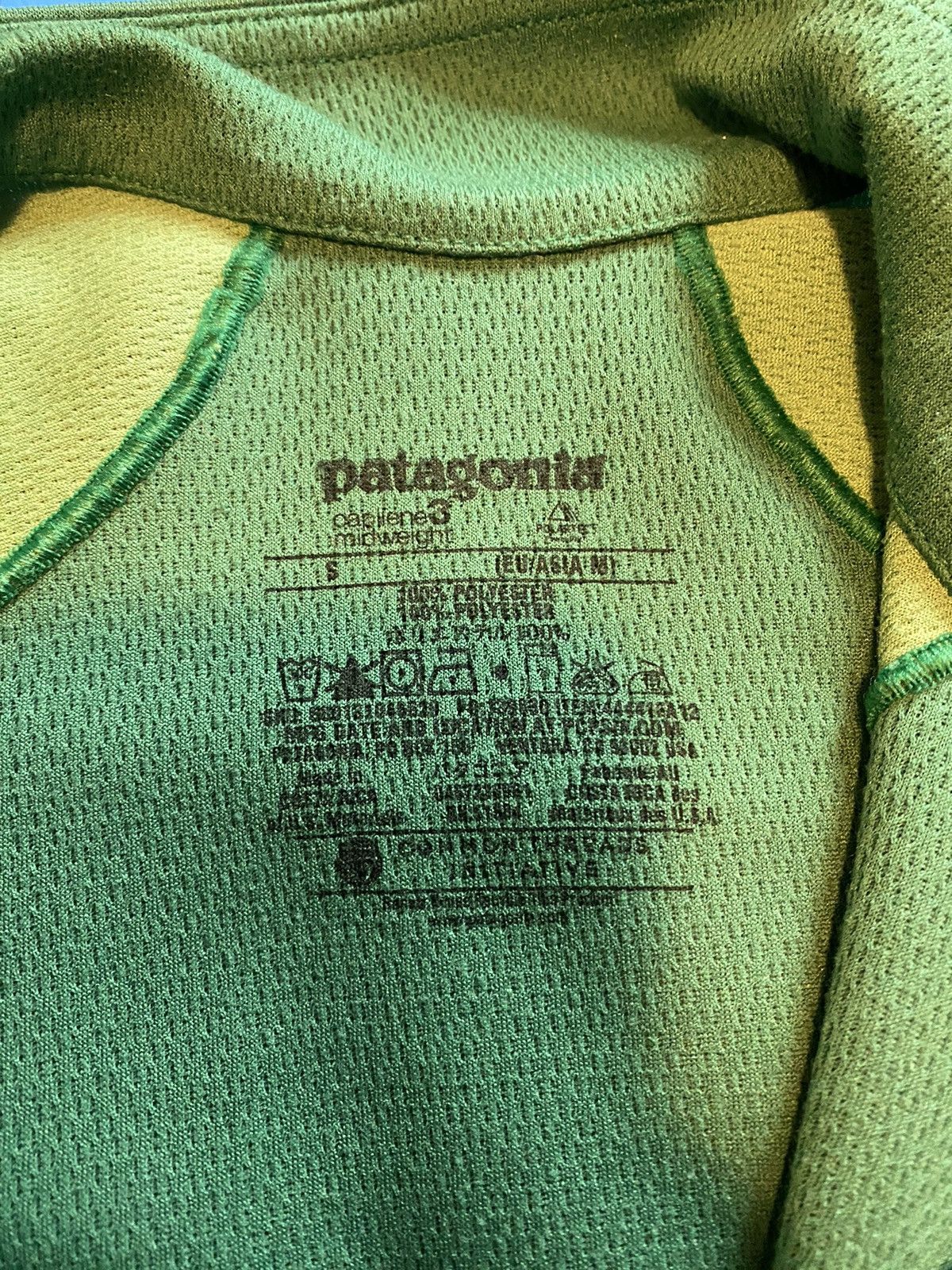 Patagonia Patagonia Capilene 1/4 Zip Base Layer Fleece Jacket Small Size US S / EU 44-46 / 1 - 8 Thumbnail