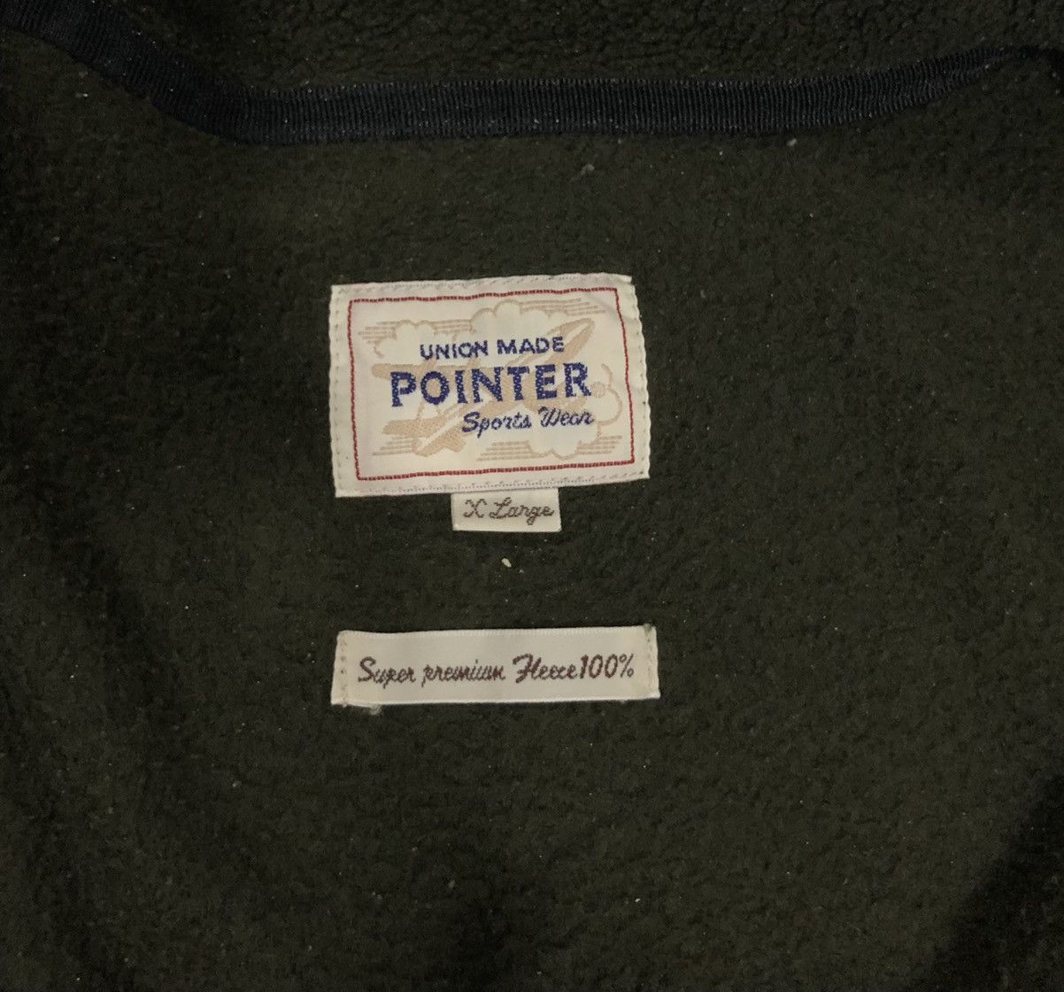 Pointer UNION MADE POINTER Fleece Sports Wear Size US XL / EU 56 / 4 - 10 Thumbnail
